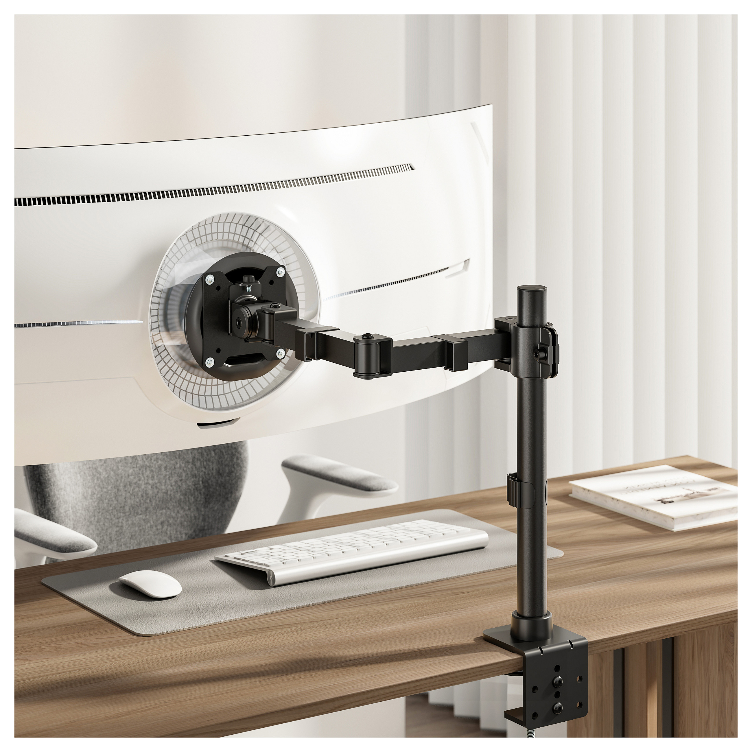 Equip Tischhalterung 17"-32"/1TFT 360Â° H.leist. 20Kg schwarz-5