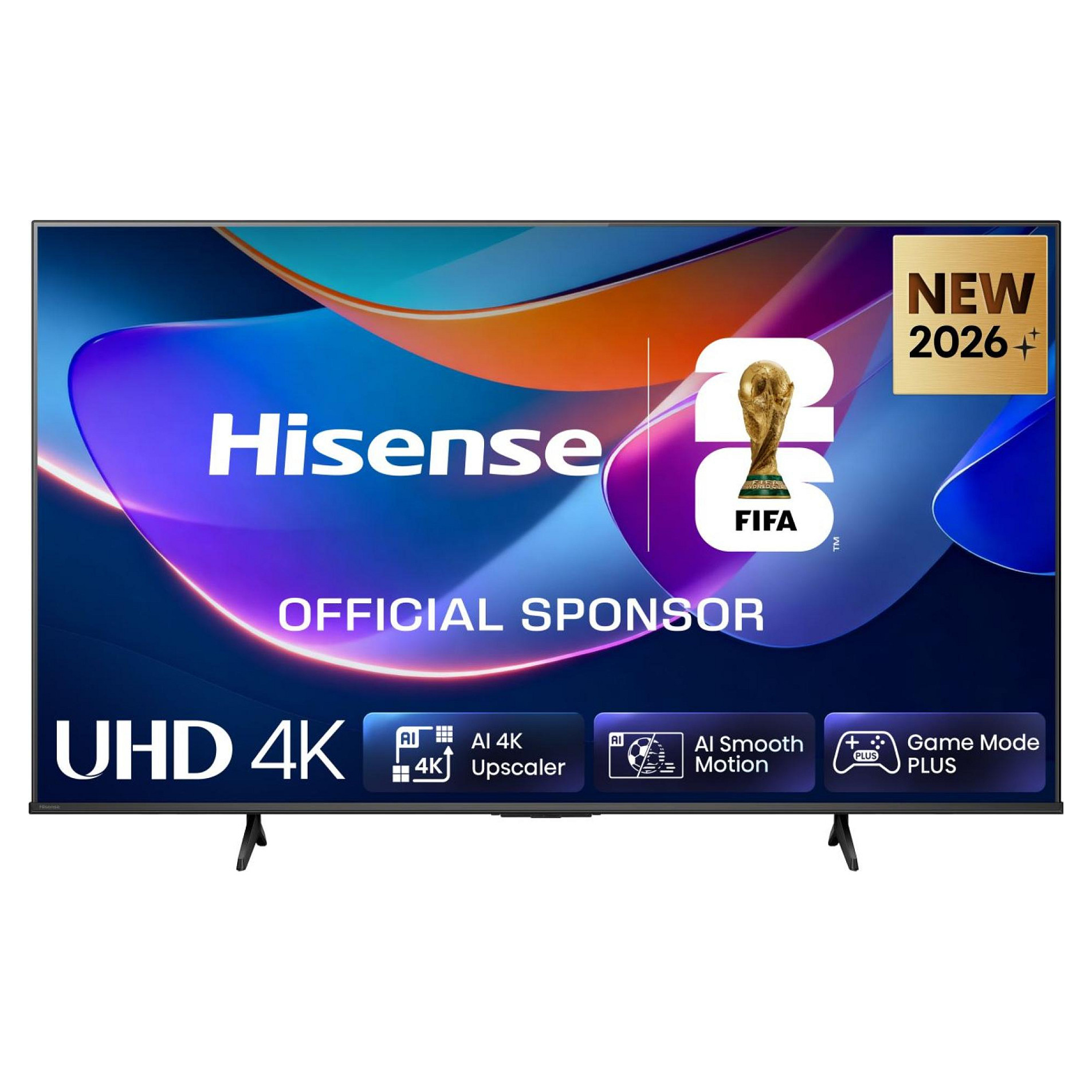 139,0cm/55" (3840x2160) Hisense 55A6S Smart TV 4K UHD 8ms 60Hz HDMI USB LAN HDR VESA WiFi Bluetooth Black/Grey