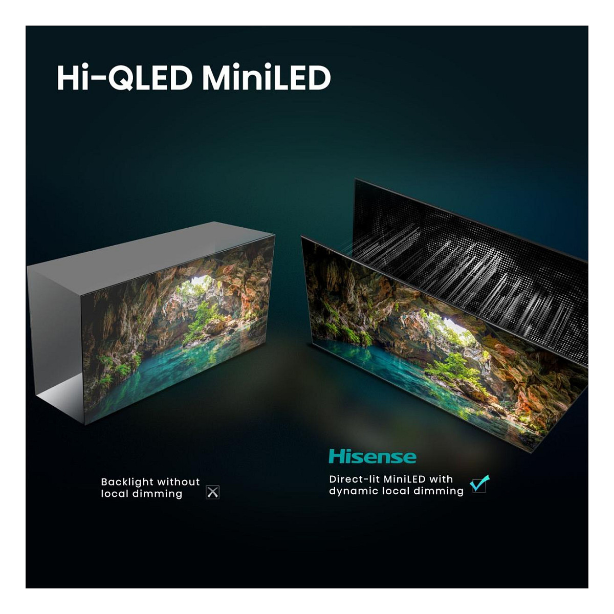 TV HISENSE 85E8S 85" (QLED 216 cm, 4K UHD, 144Hz, VIDAA, DVB-T2/C/S2, siva boja)-3