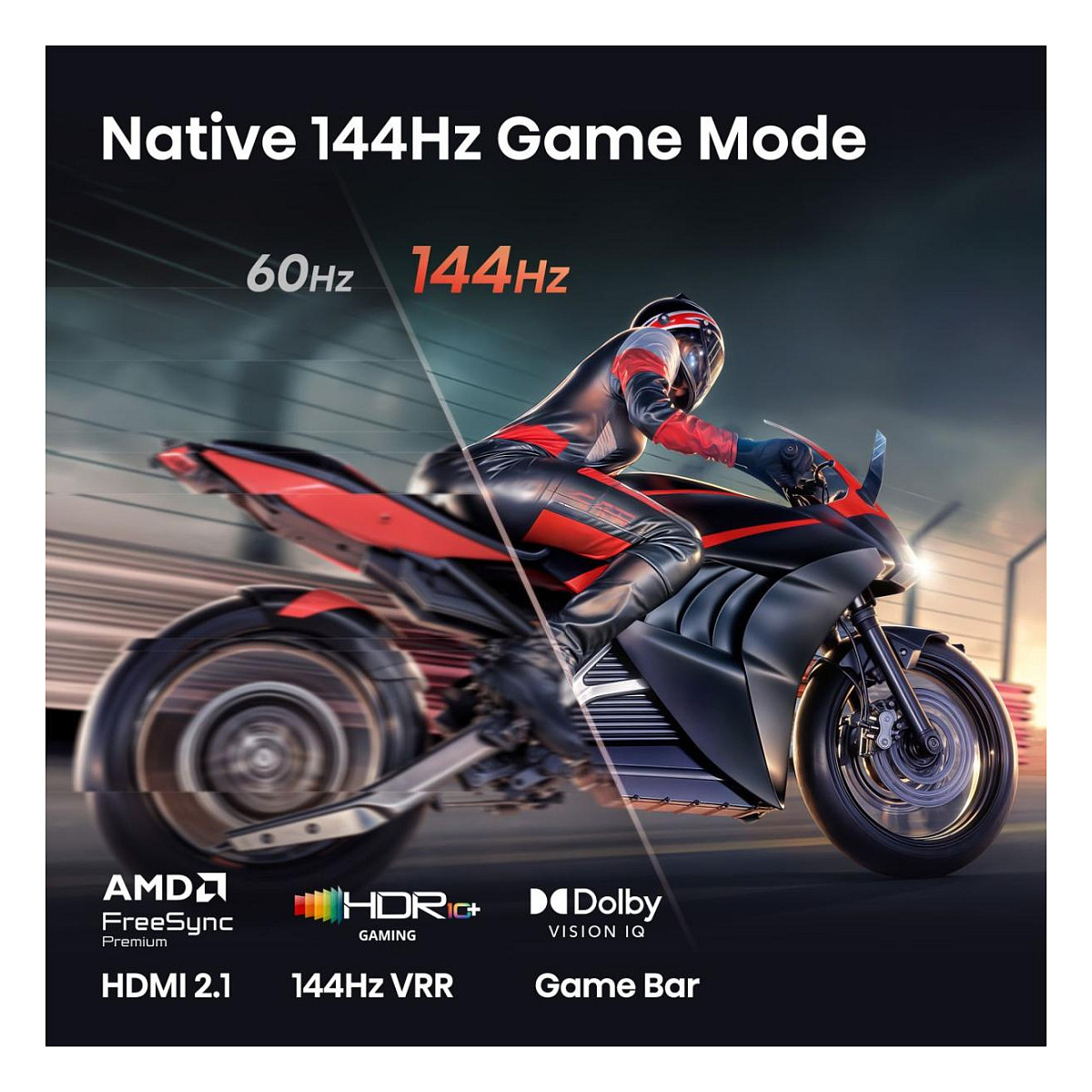 TV HISENSE 85E8S 85" (QLED 216 cm, 4K UHD, 144Hz, VIDAA, DVB-T2/C/S2, siva boja)-4