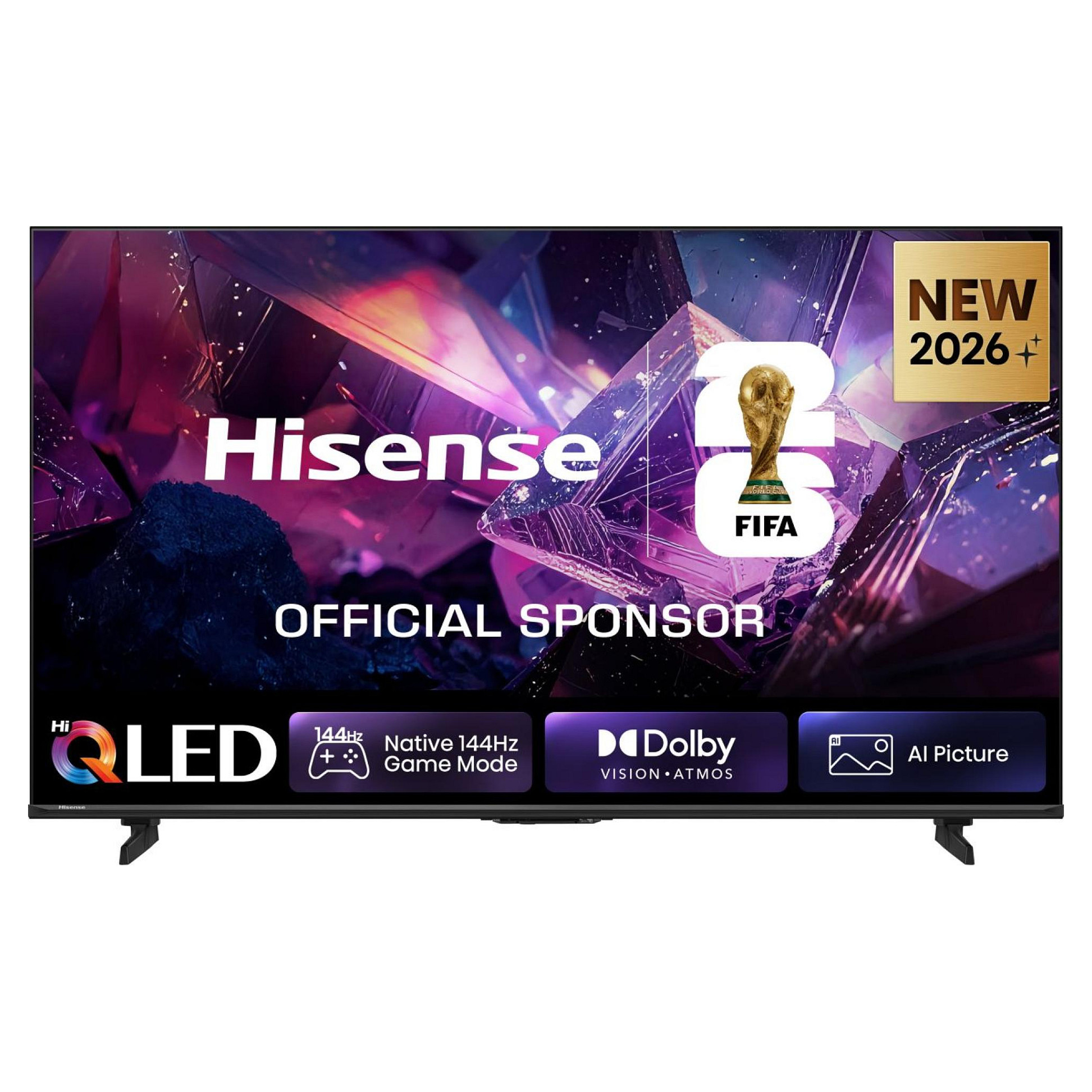 TV HISENSE 75E7S PRO 75" (QLED 189 cm, 4K UHD, VIDAA, 144Hz, HDR, DVB-T2/C/S2, crna/siva boja)-0