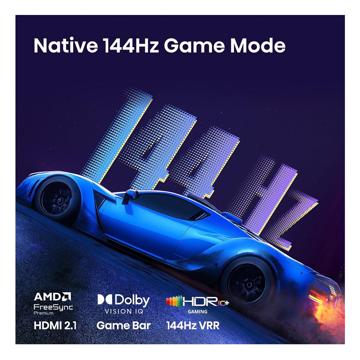 TV HISENSE 75E7S PRO 75" (QLED 189 cm, 4K UHD, VIDAA, 144Hz, HDR, DVB-T2/C/S2, crna/siva boja)-3