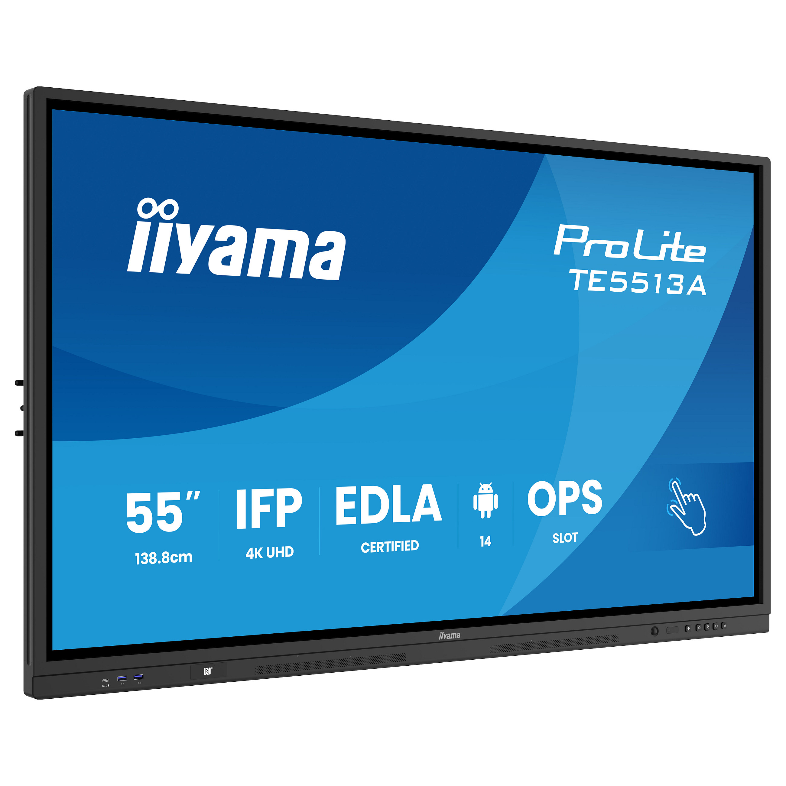 Interaktivni zaslon IIYAMA ProLite TE5513A-B3AG 55" 4K UHD Touch-2