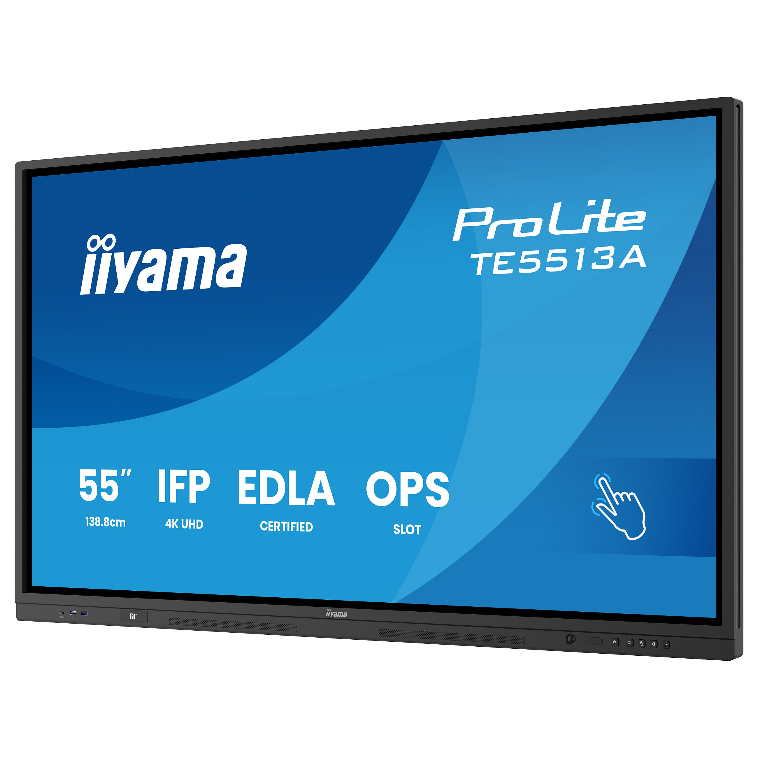 Interaktivni zaslon IIYAMA ProLite TE5513A-B3AG 55" 4K UHD Touch-5