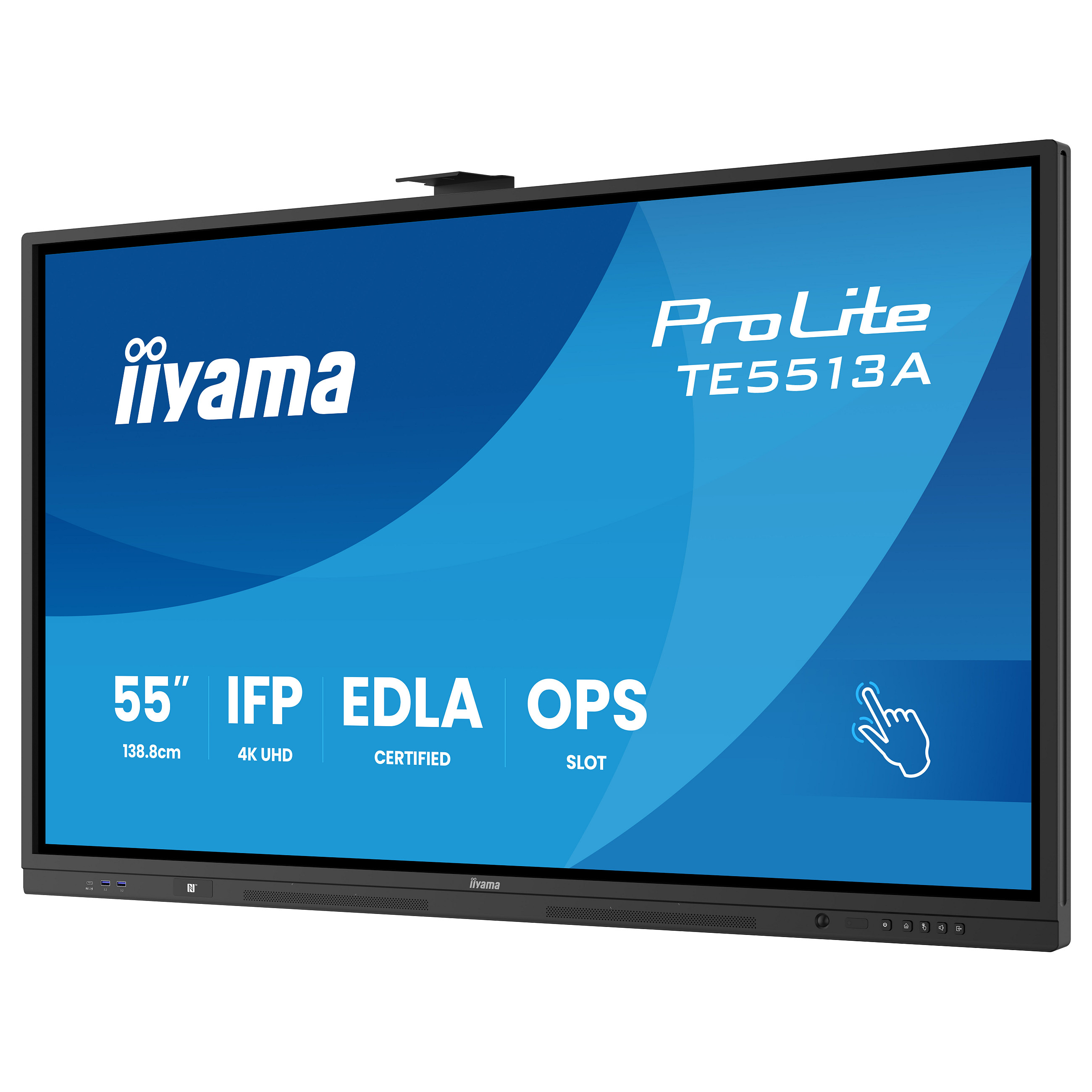Interaktivni zaslon IIYAMA ProLite TE5513A-B3AG 55" 4K UHD Touch-6