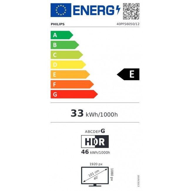 TV PHILIPS 40PFS6050/12 40" (LED 100 cm, Full HD, Titan OS, HDR10, DVB-T/T2/C/S/S2, crna boja)-1