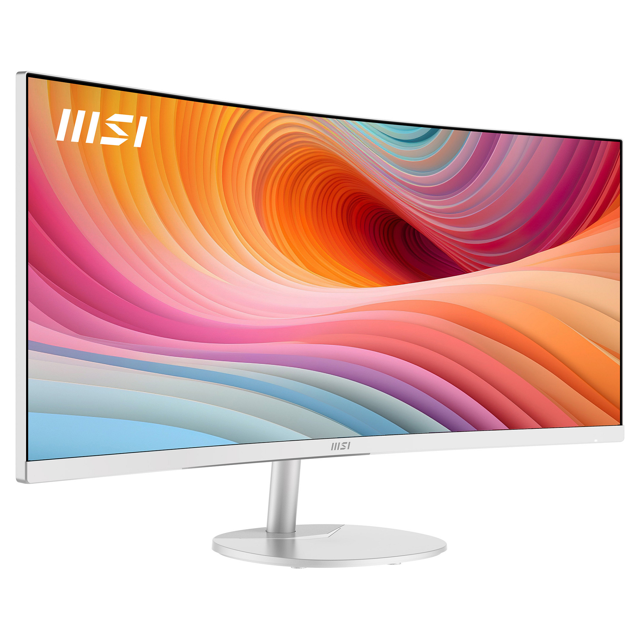 Monitor MSI PRO MP341CQW 34" (VA, UWQHD, 100Hz, 4ms, zakrivljeni, bijela boja)-7