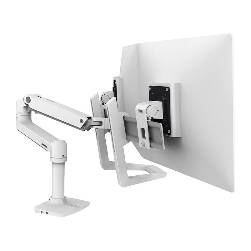 ERGOTRON dual direkt Monitor-Griff Zubehoer Kit weiss-2