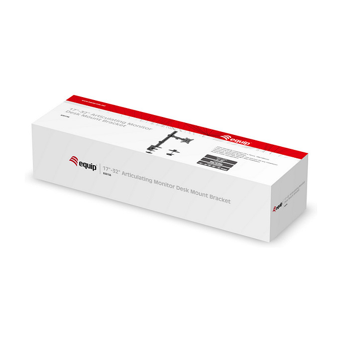 Equip Tischhalterung 17"-32"/1TFT 360Â° 9Kg schwarz retail-8