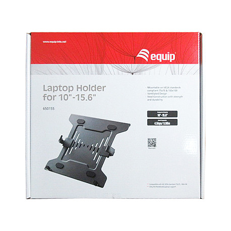 Equip Laptophalter Max. VESA 100x100 schwarz retail-6