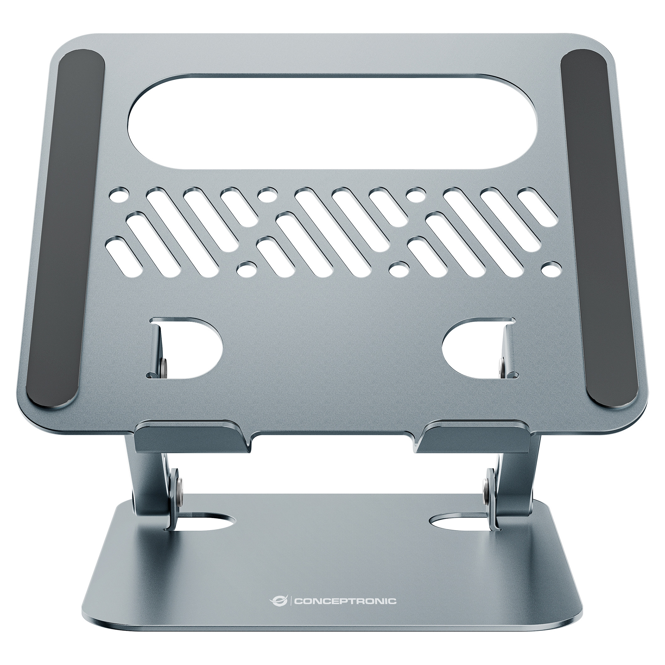 CONCEPTRONIC Laptop Halterung Faltbar/hÃ¶henverst./17" grau-1