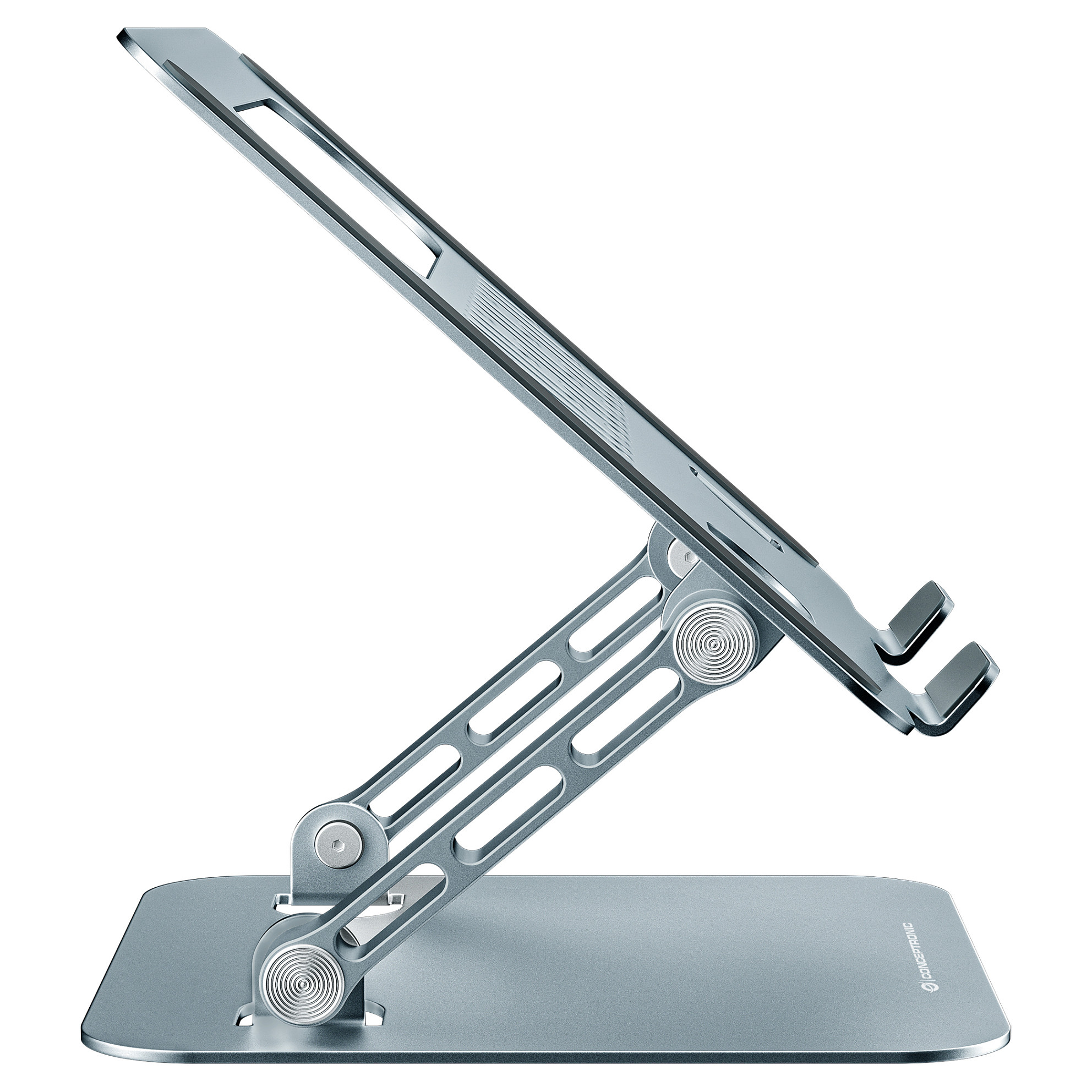 CONCEPTRONIC Laptop Halterung Faltbar/hÃ¶henverst./17" grau-2