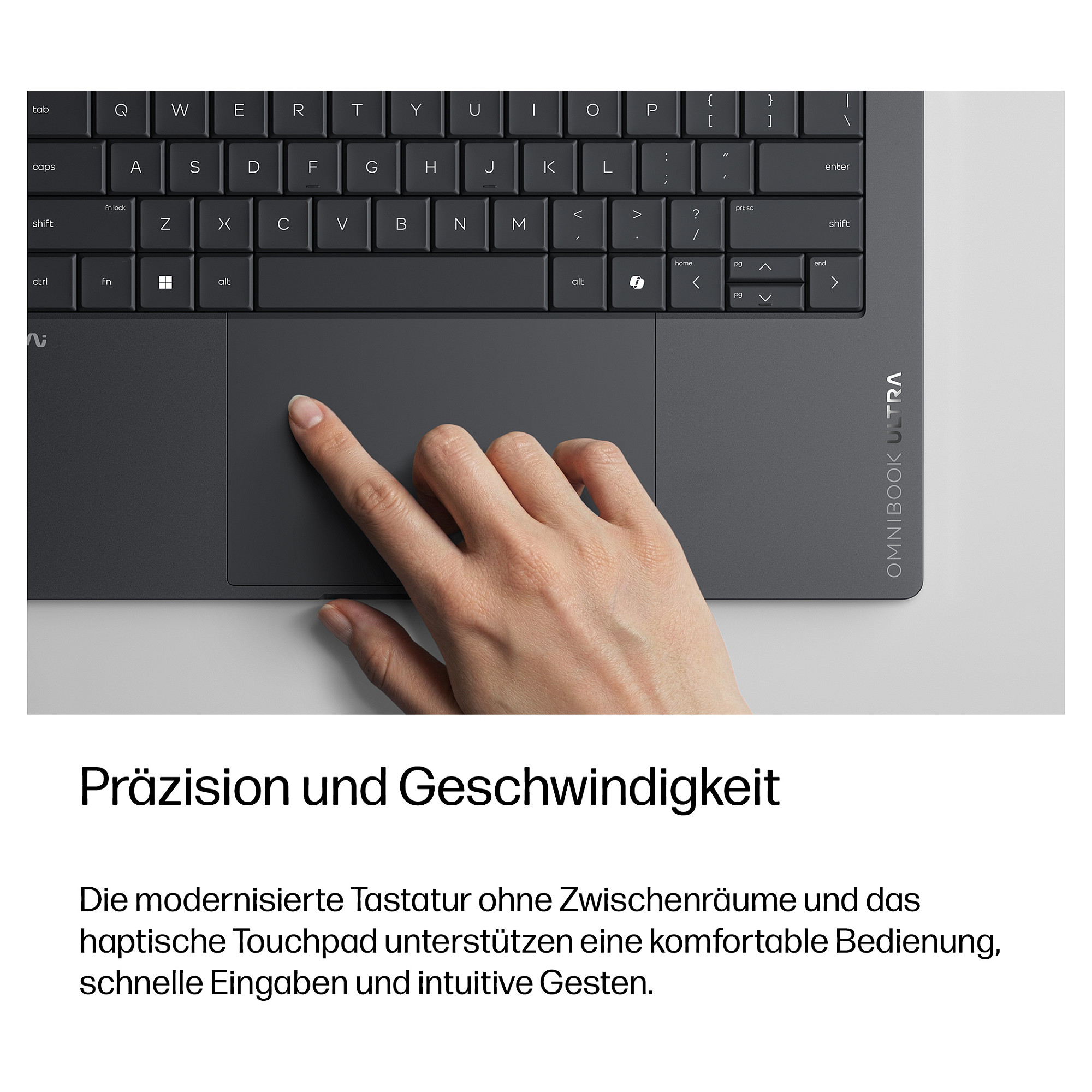 Laptop HP OmniBook Ultra Next Gen AI 14-kd0173ng (14", OLED, 3K, Touch, 120Hz, Intel Core Ultra 7 356H, 32GB, 1TB SSD, Intel Graphics, Windows 11 Home, Non-HR tipkovnica, Eclipse Gray)-10