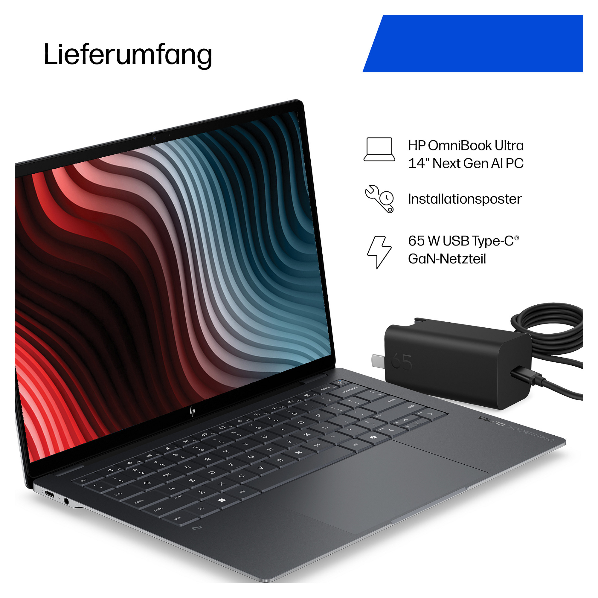 Laptop HP OmniBook Ultra Next Gen AI 14-kd0173ng (14", OLED, 3K, Touch, 120Hz, Intel Core Ultra 7 356H, 32GB, 1TB SSD, Intel Graphics, Windows 11 Home, Non-HR tipkovnica, Eclipse Gray)-4
