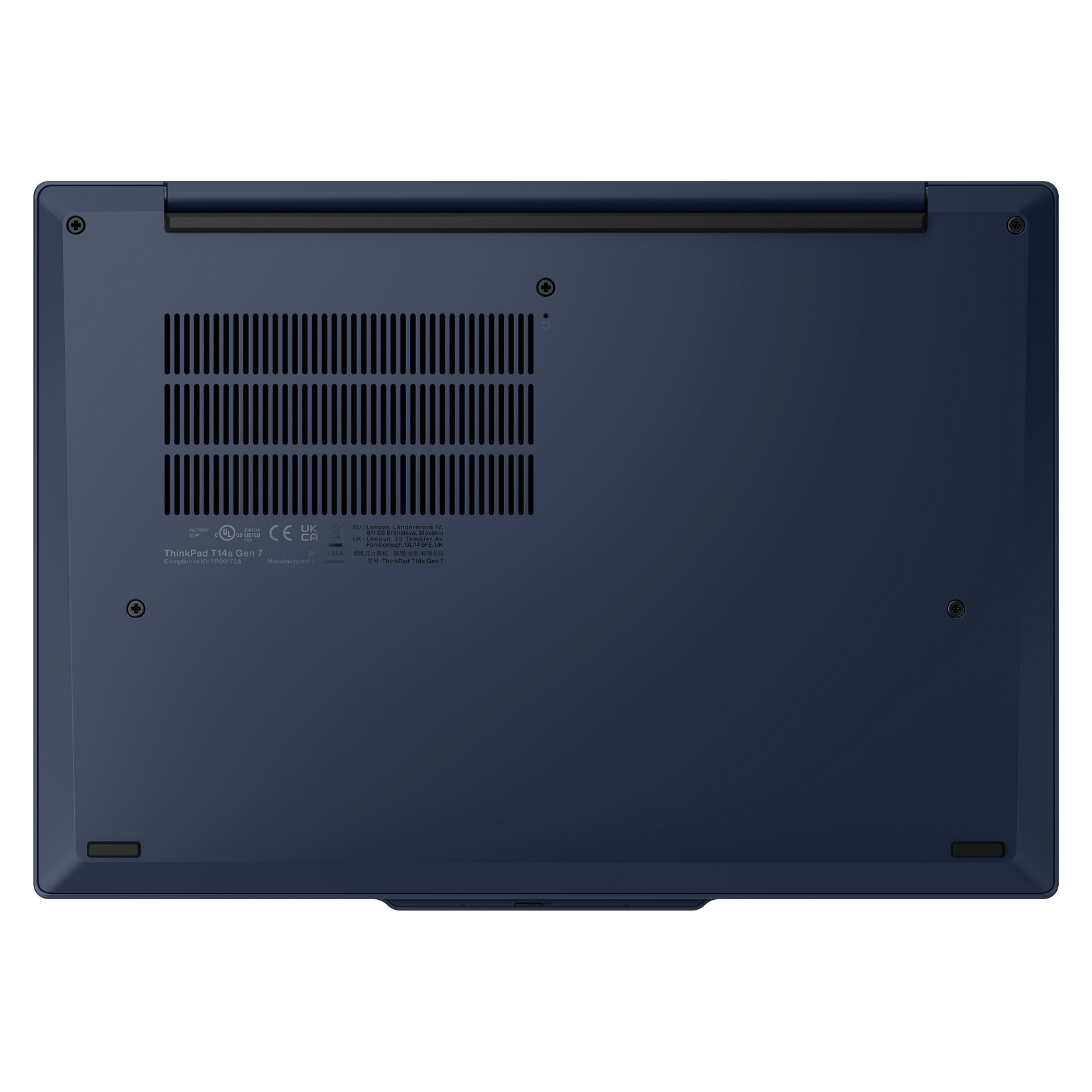 Laptop LENOVO ThinkPad T14s Gen 7 (14", IPS, WUXGA, Touch, Intel Core Ultra 5 325, 16GB, 512GB SSD, Intel Graphics, Windows 11 Pro, DE tipkovnica, plava)-8