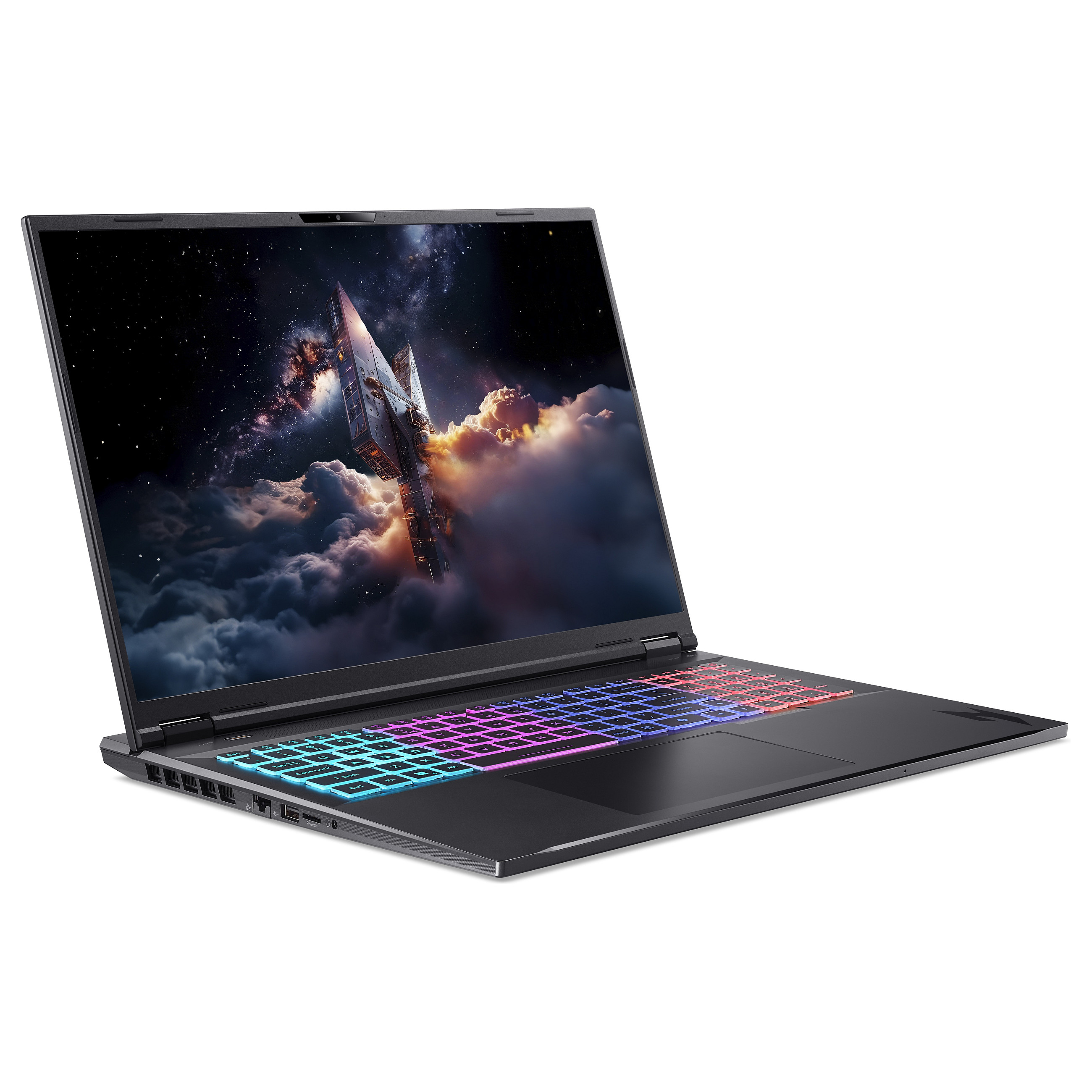 Laptop ACER Nitro 18 AI AN18-61 (18", WQXGA, AMD Ryzen AI 7 350, 16GB, 1TB SSD, NVIDIA GeForce RTX 5050, Windows 11 Home, Non-HR tipkovnica, Crna)-2