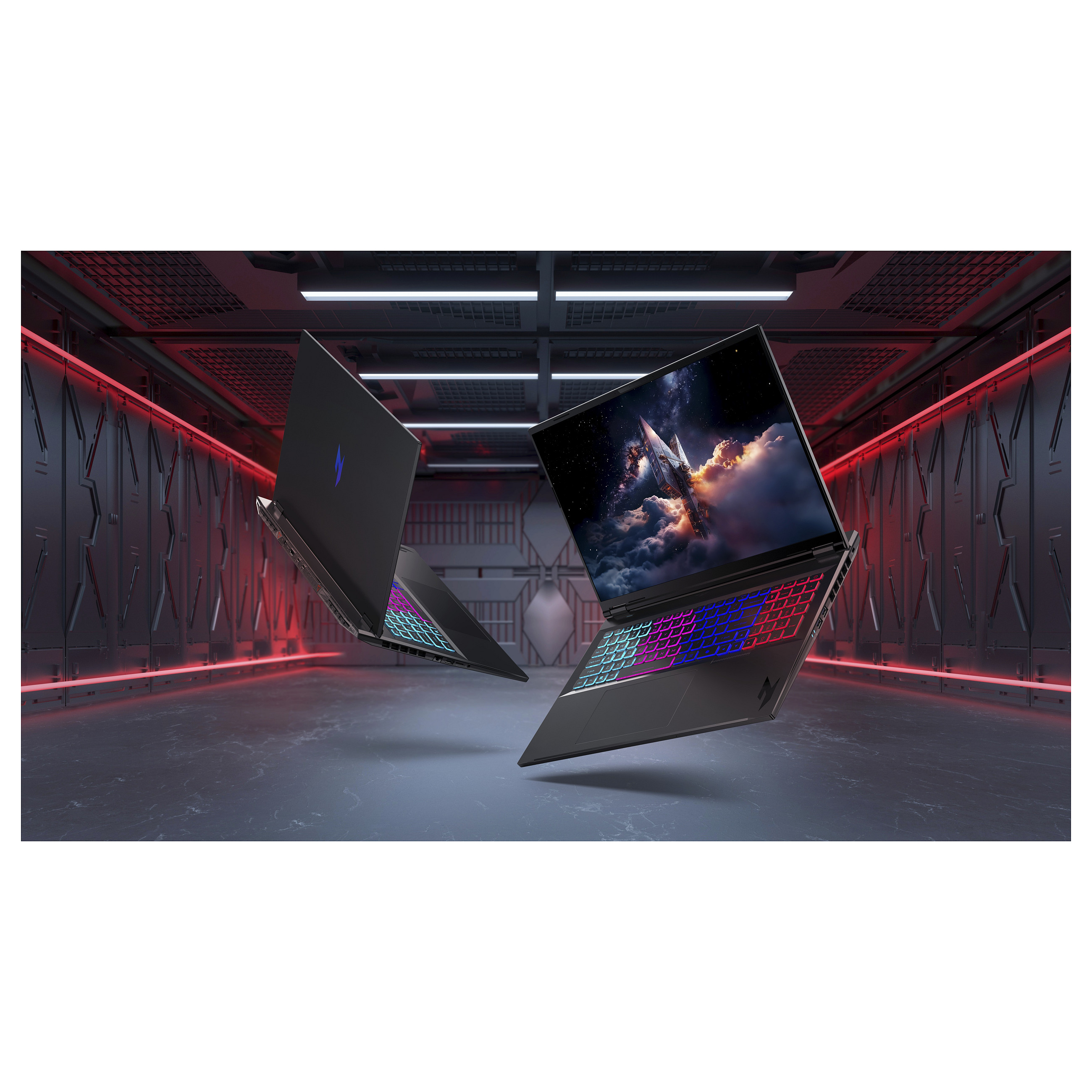 Laptop ACER Nitro 18 AI AN18-61 (18", WQXGA, AMD Ryzen AI 7 350, 16GB, 1TB SSD, NVIDIA GeForce RTX 5050, Windows 11 Home, Non-HR tipkovnica, Crna)-8