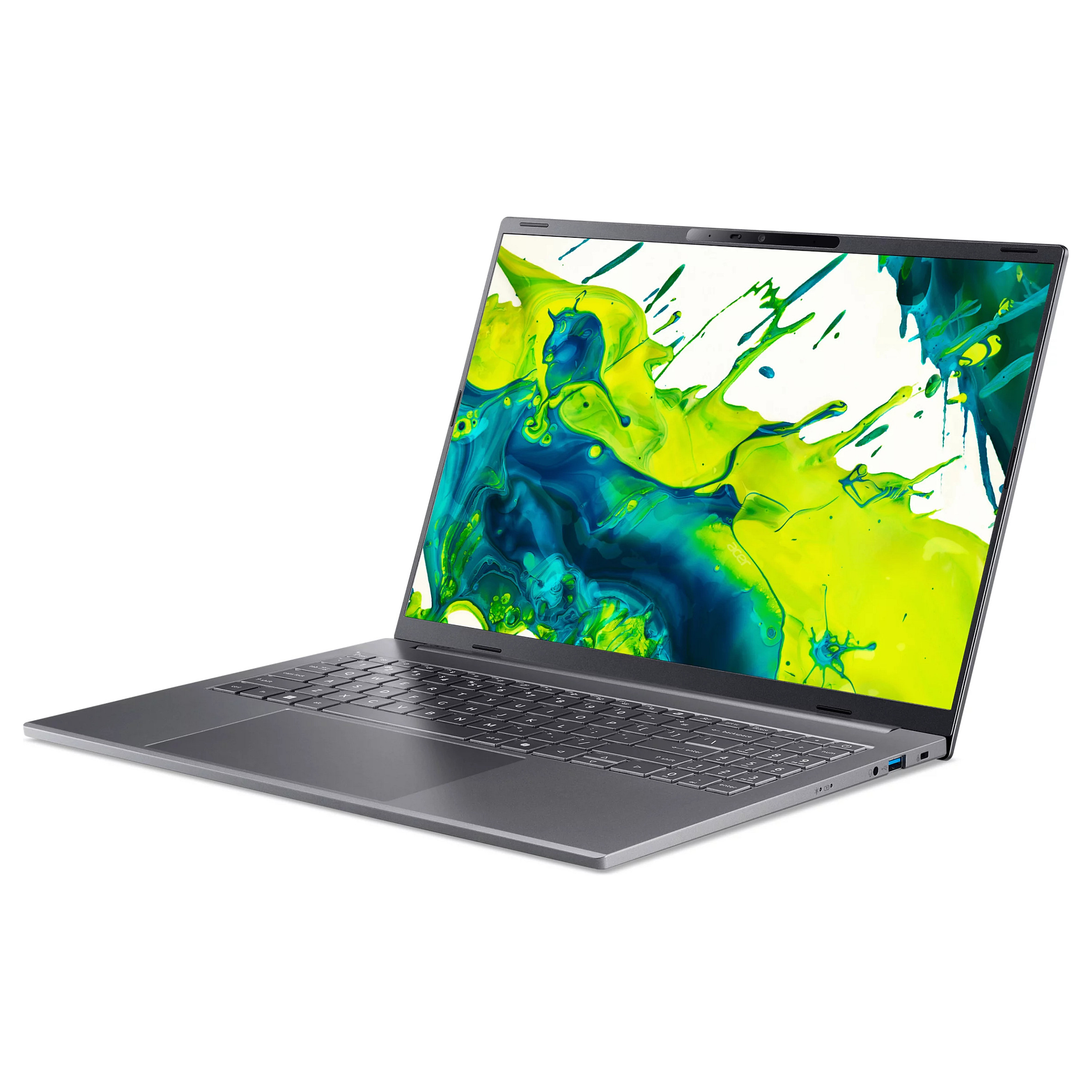 Laptop ACER Aspire 16 AI OLED (16", OLED, WUXGA, Intel Core Ultra 9 386H, 16GB, 512GB SSD, Intel Arc Graphics, Windows 11 Home, Non-HR tipkovnica, Steel Gray)-4