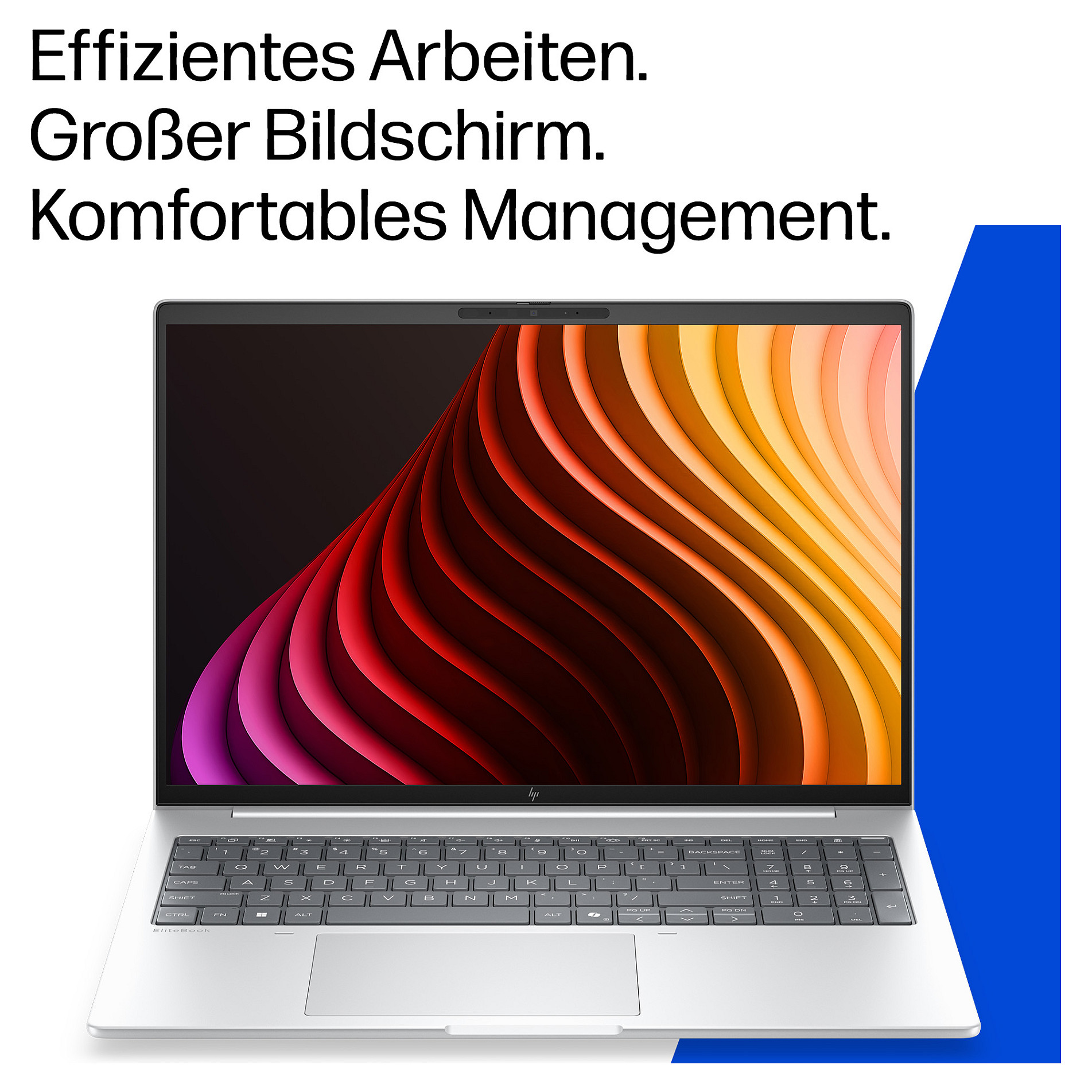 Laptop HP EliteBook 8 G2i 16 (16", IPS, WUXGA, Intel Core Ultra 5 325, 16GB, 512GB SSD, Intel Graphics, Windows 11 Pro, DE tipkovnica, Glacier Silver)-1