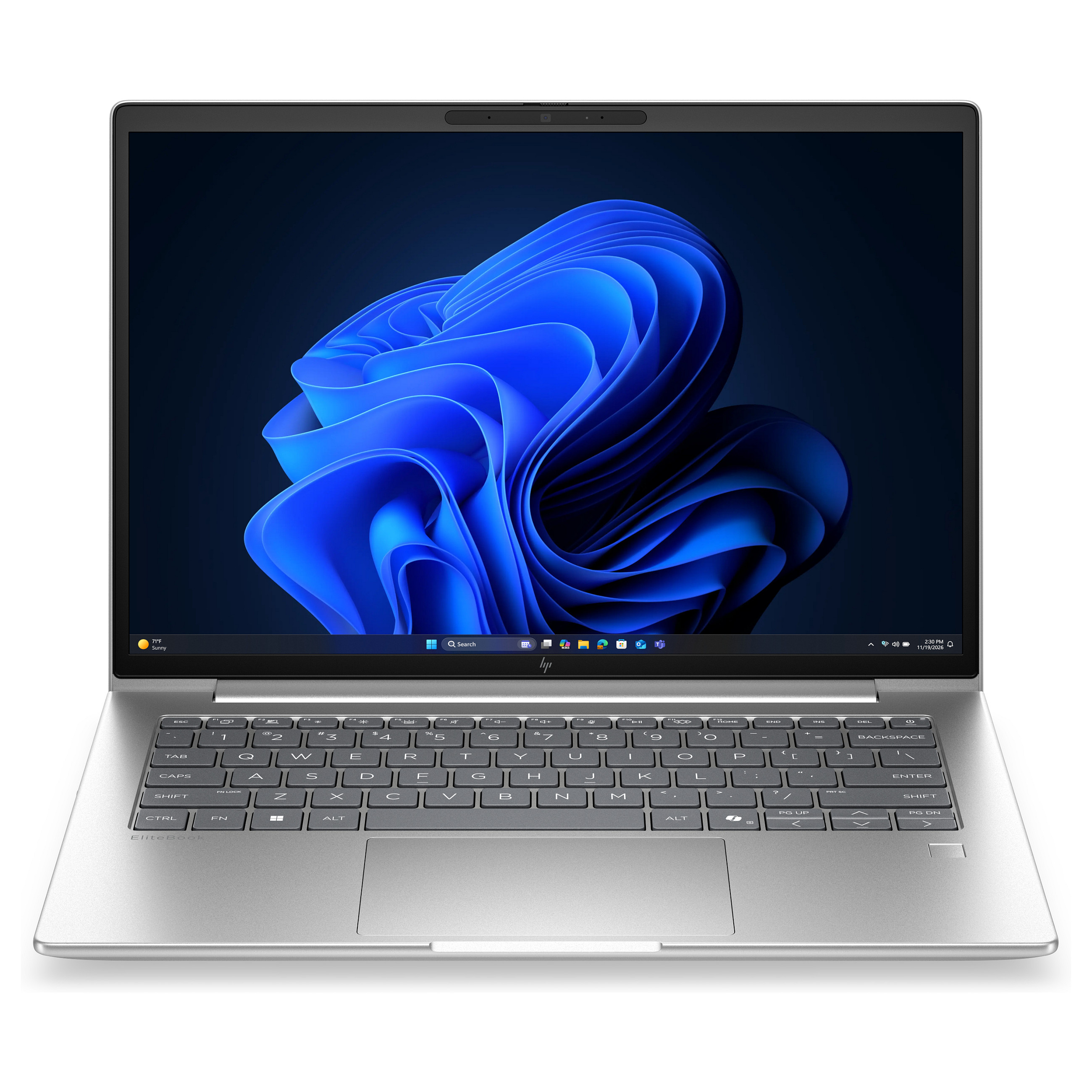 Laptop HP EliteBook 6 G2a 14 (14", IPS, WUXGA, AMD Ryzen 7 PRO PRO 250, 32GB, 1TB SSD, AMD Radeon 780M, Windows 11 Pro, DE tipkovnica, Pike Silver)-0