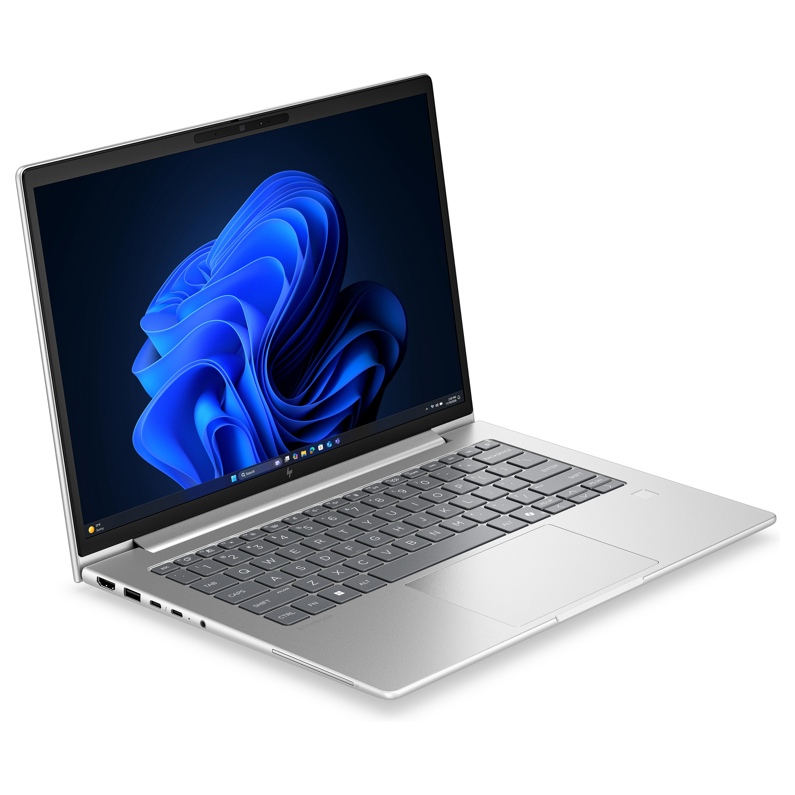 Laptop HP EliteBook 6 G2a 14 (14", IPS, WUXGA, AMD Ryzen 7 PRO PRO 250, 32GB, 1TB SSD, AMD Radeon 780M, Windows 11 Pro, DE tipkovnica, Pike Silver)-1