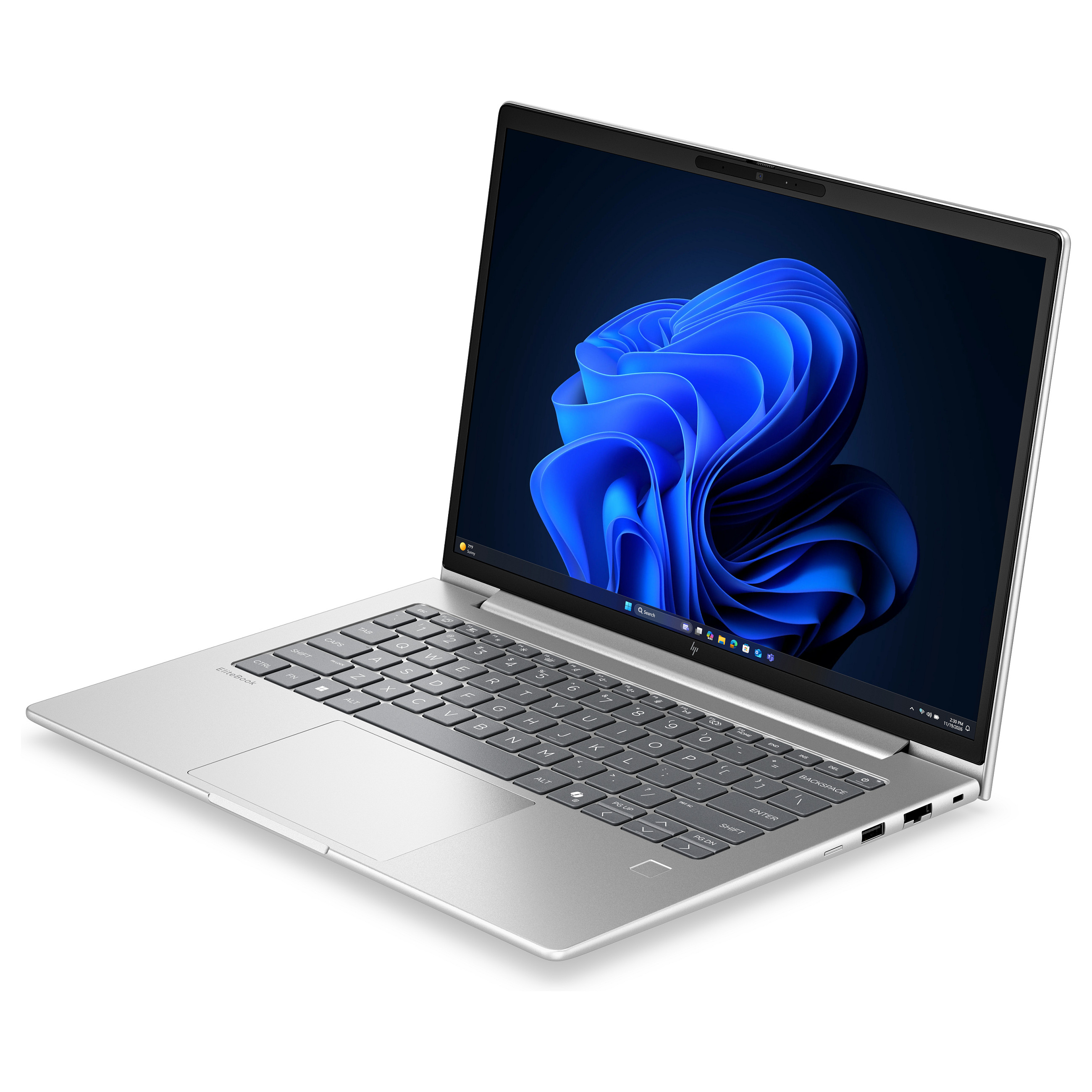 Laptop HP EliteBook 6 G2a 14 (14", IPS, WUXGA, AMD Ryzen 7 PRO PRO 250, 32GB, 1TB SSD, AMD Radeon 780M, Windows 11 Pro, DE tipkovnica, Pike Silver)-6