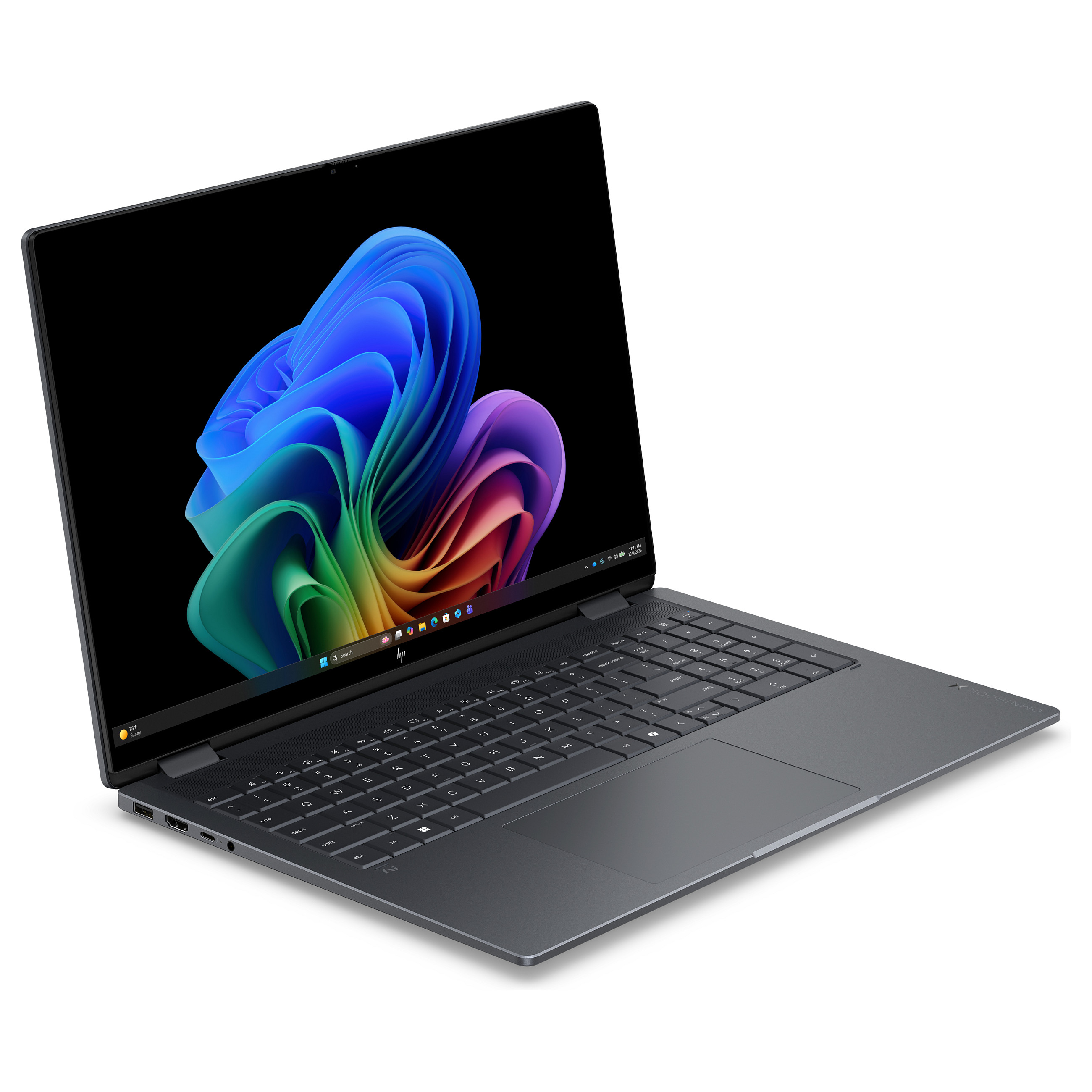 Laptop HP OmniBook X Flip 16-cb0154ng (16", OLED, 2.8K, Intel Core Ultra 5 325, 16GB, 1TB SSD, Intel Graphics, Windows 11 Home, DE tipkovnica)-16