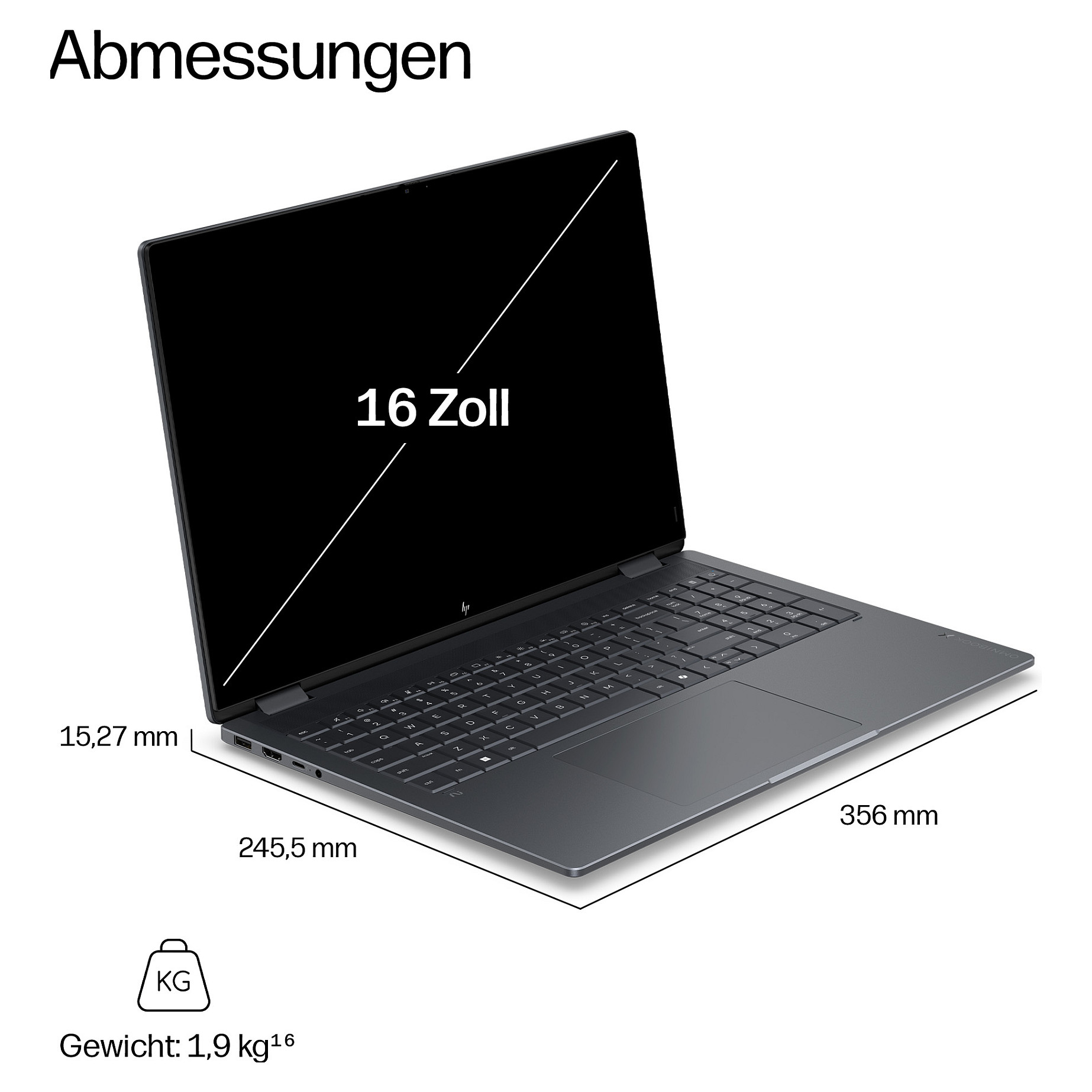 HP OmniBook X Flip 16-cb0178ng CU7 355/16GB/1TBSSD/W11 Home Touch-5