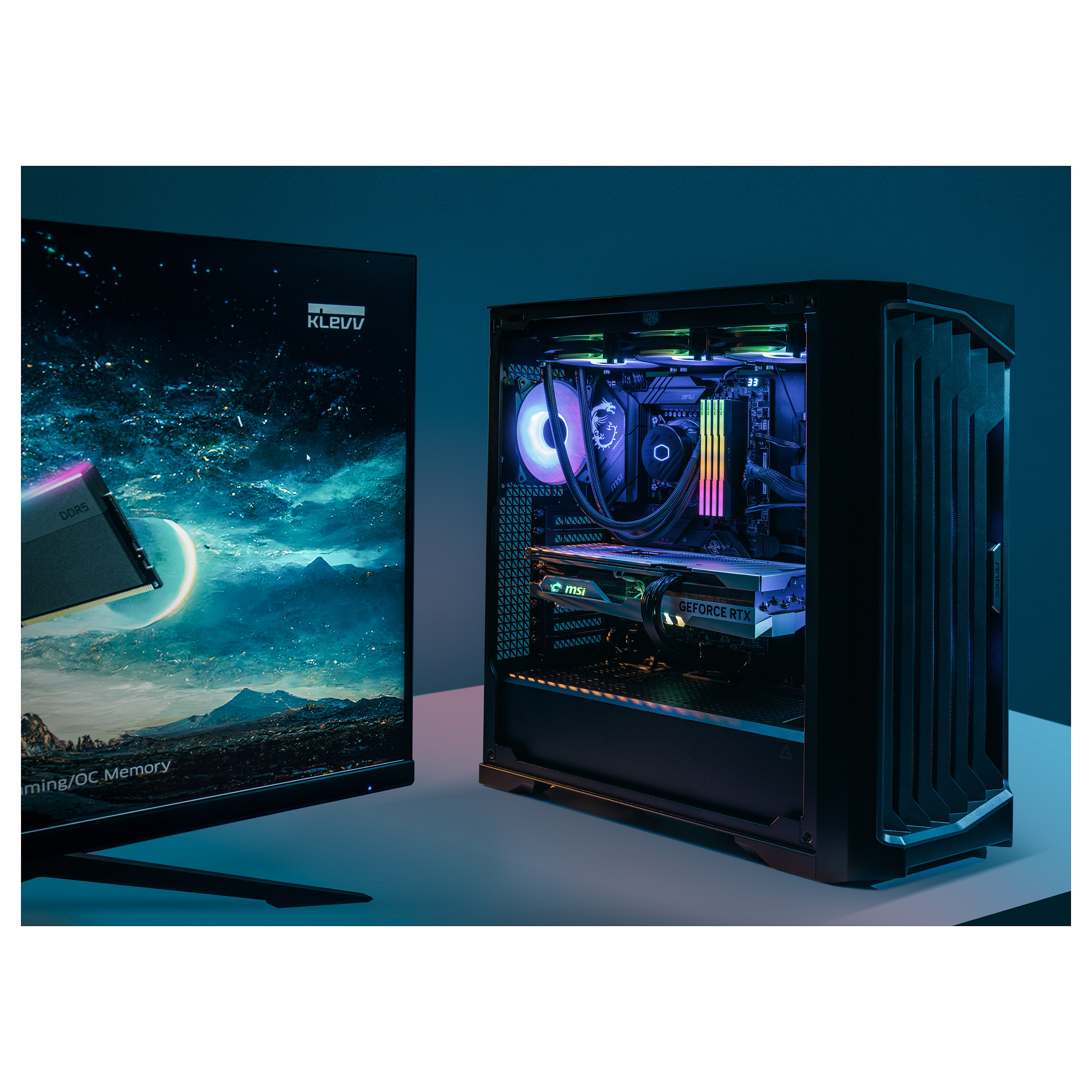 32GB KLEVV CRAS V (16GBx2) 6400 CL32 Black EXPO-10