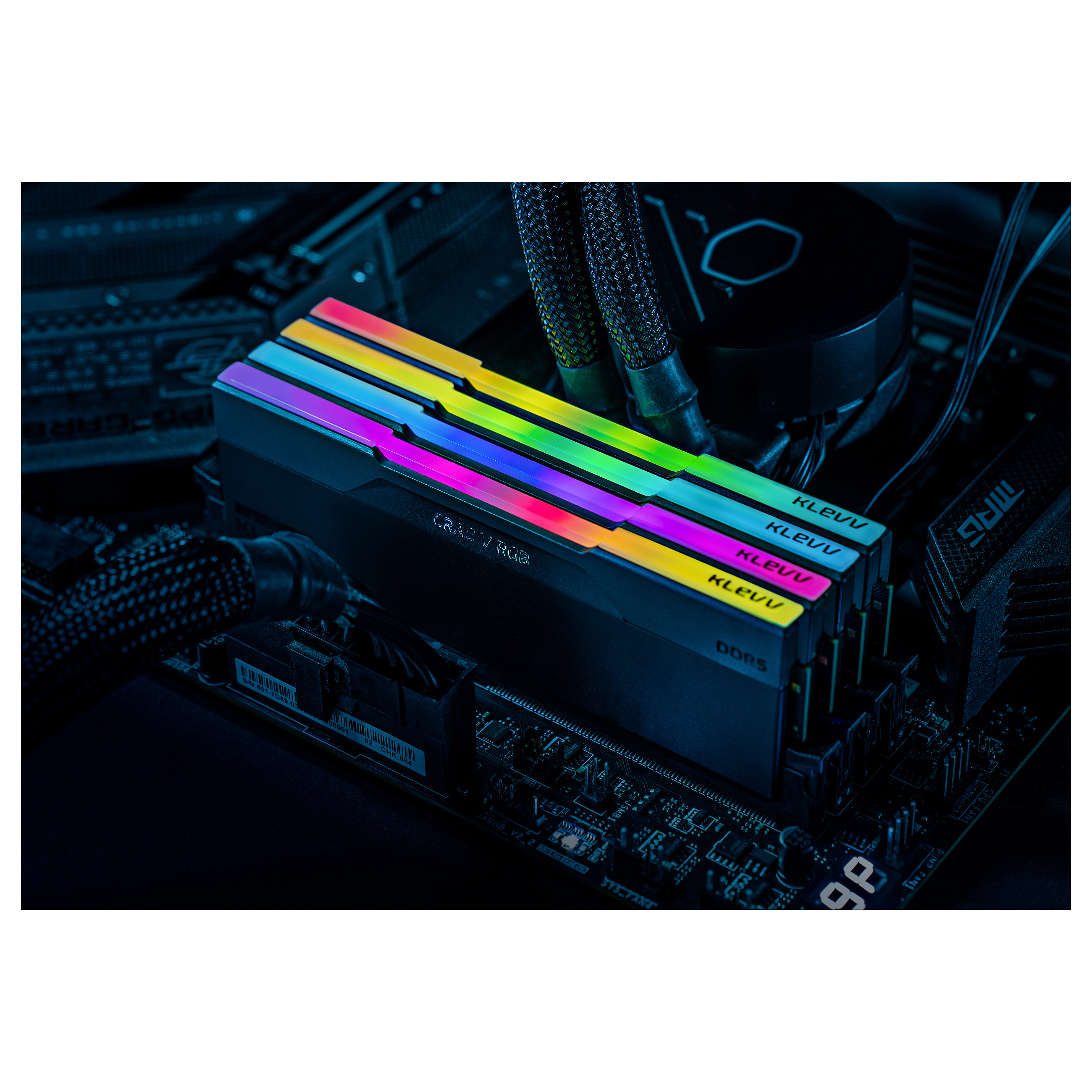 32GB KLEVV CRAS V (16GBx2) 6400 CL32 Black EXPO-17