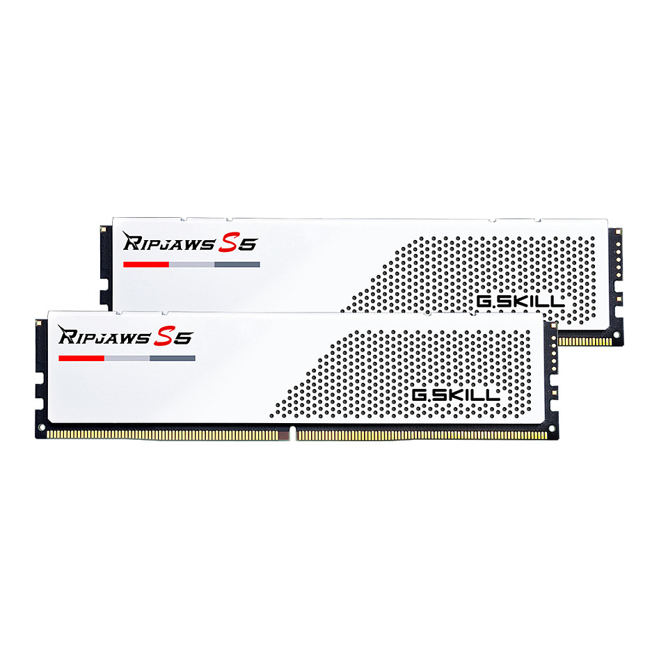 96 GB G.Skill DIMM DDR5-6000 (2x 48 GB) Dual-Kit (wei. F5-6000J3036F48GX2-RS5W. Ripjaws S5. INTEL XMP)