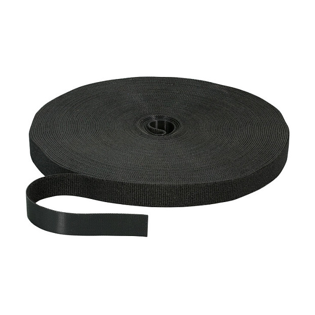 Čičak traka za kabele EFB ELEKTRONIK 20mm x 25m crna boja-0