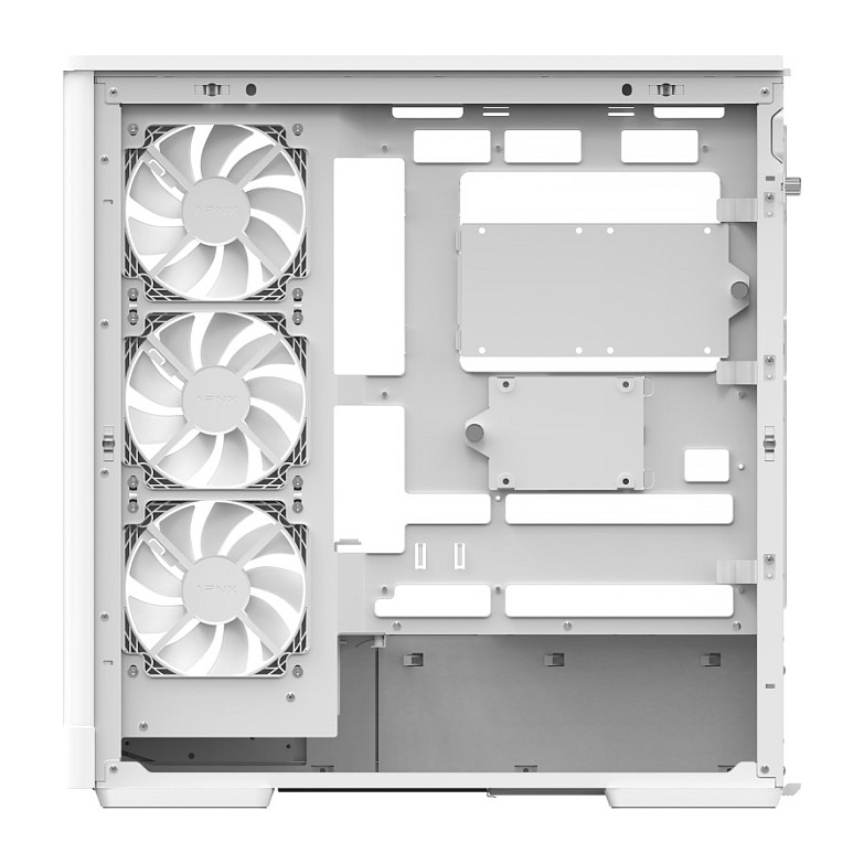 Midi Aerocool P500A-WT-v1 (weiÃŸ, Tempered Glass x 2)-3