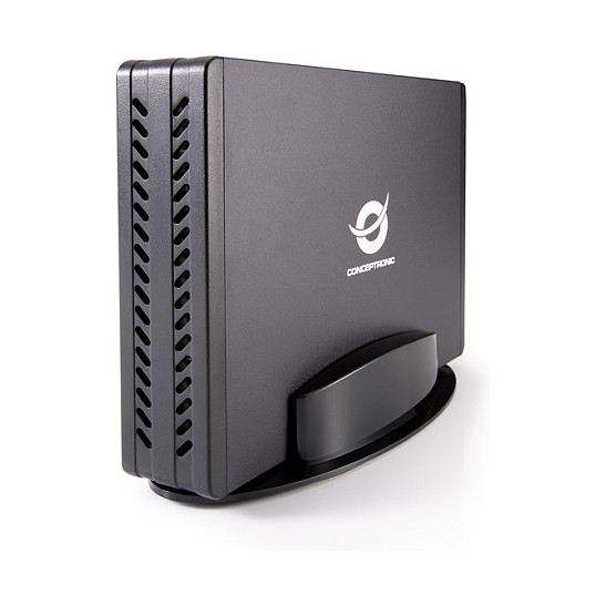 Kućište za disk CONCEPTRONIC 3.5" SATA na USB 2.0 crna boja (CHD3SU2)