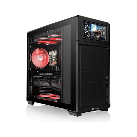 Midi Thermaltake TR300 TG (schwarz, Tempered Glass)-0