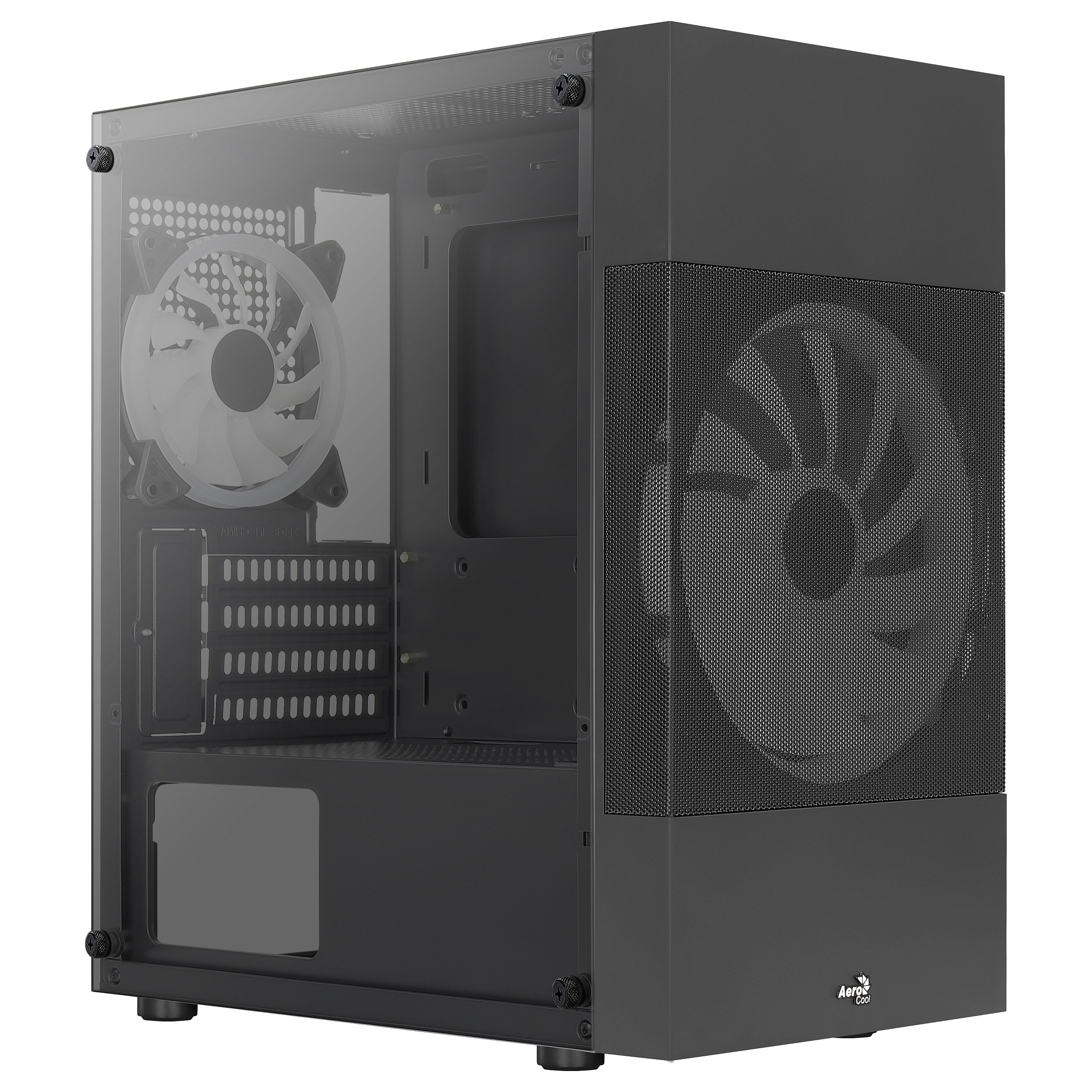Mini AeroCool Atomic Lite v1 Black MicroATX/MiniITX-8