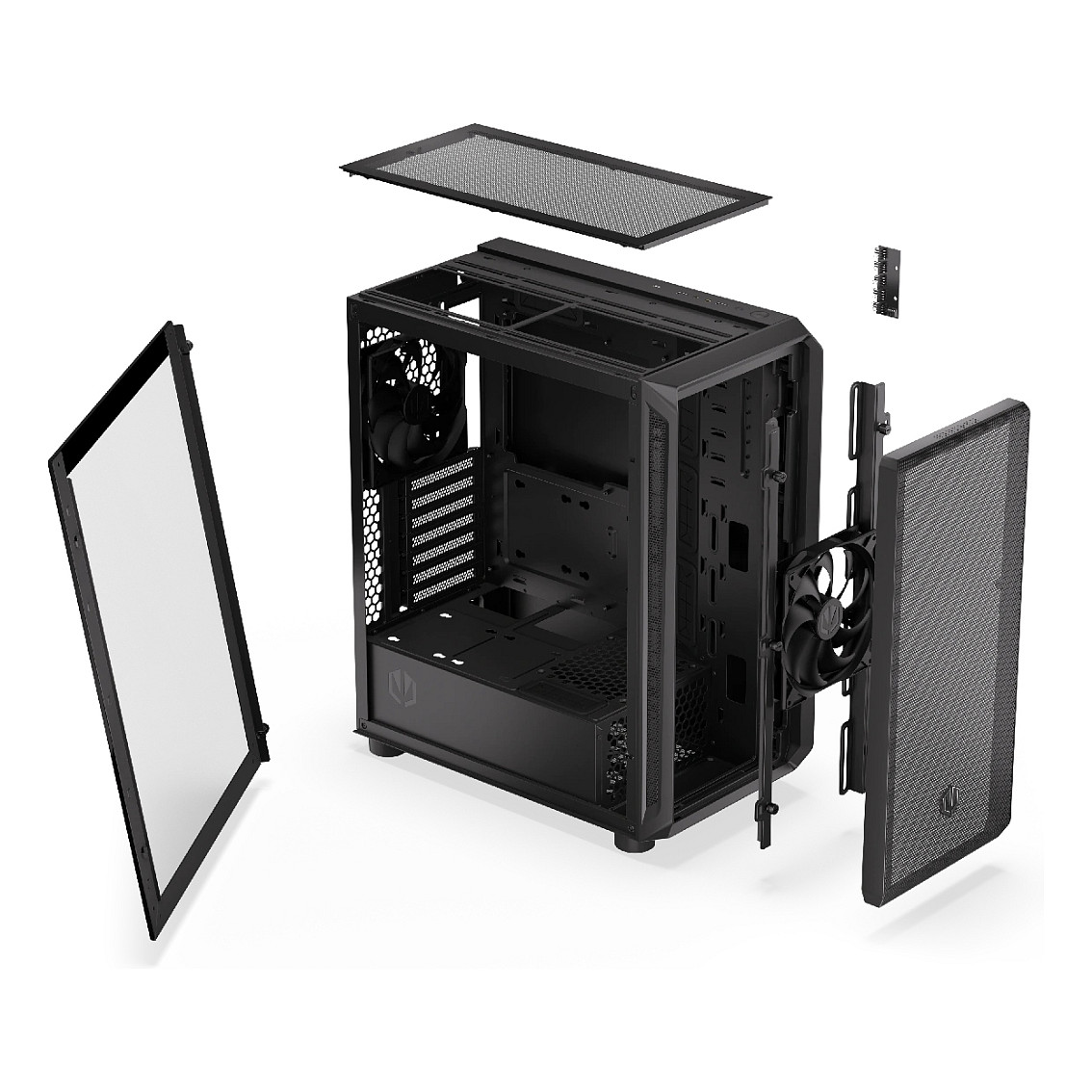 Kućište za računalo ENDORFY Arx 500 Core, Midi Tower, crna boja-30