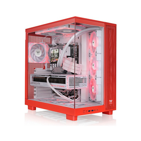 Midi Thermaltake View 380 XL TG ARGB Flaming Orange-0