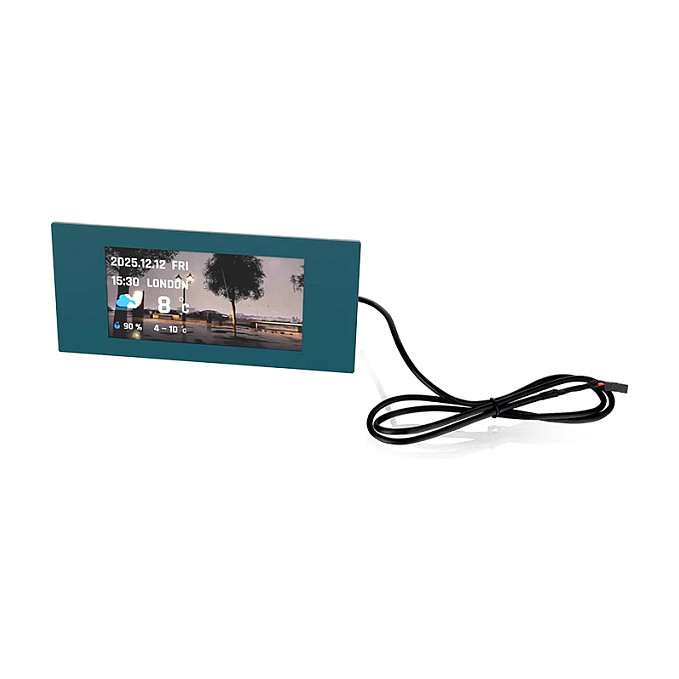 LCD Panel Kit THERMALTAKE 6.0" za View 600 TG (Transformative Teal)-2