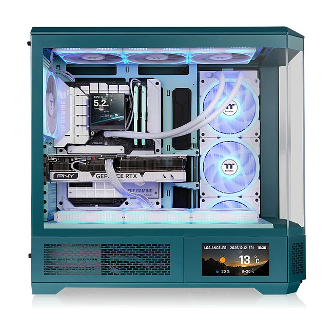 LCD Panel Kit THERMALTAKE 6.0" za View 600 TG (Transformative Teal)-4