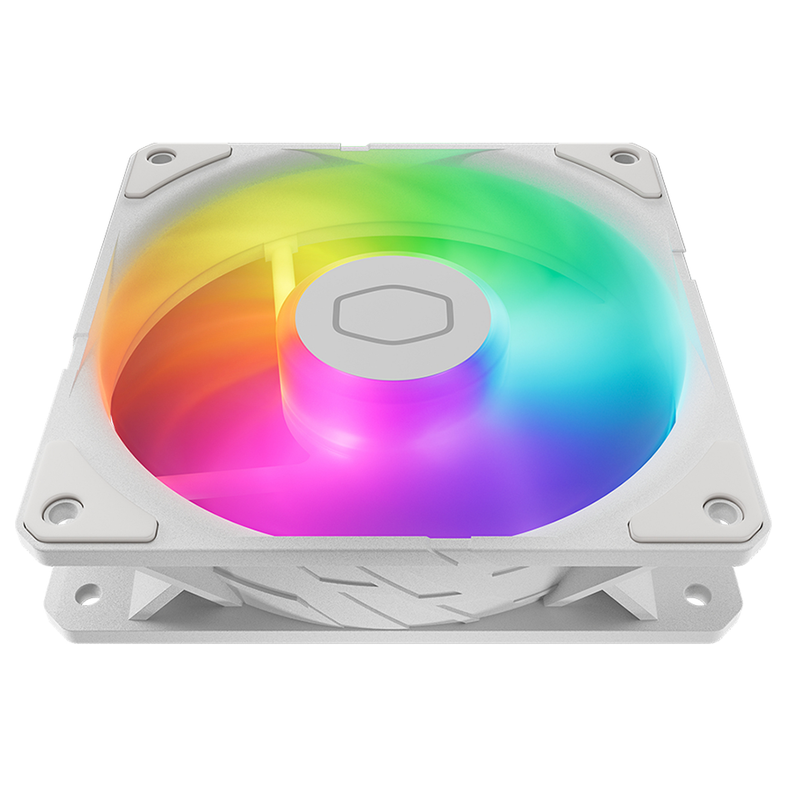 Ventilator za kućište COOLER MASTER SickleFlow Edge 120 ARGB (120mm, bijela boja)-2