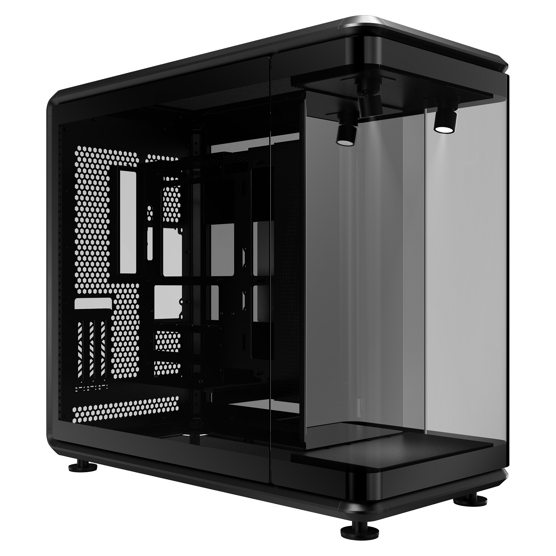 Kućište COOLER MASTER MasterFrame 360 Panorama crna boja-0
