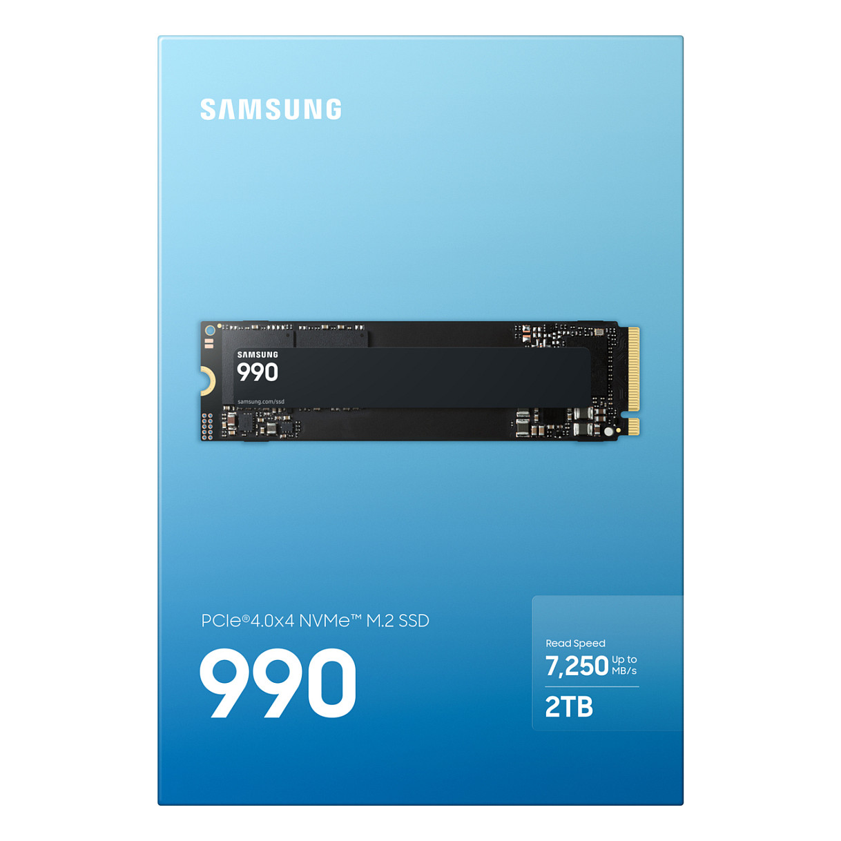 M.2 2TB Samsung M.2 PCI-E NVMe Gen4 990 Basic retail-4