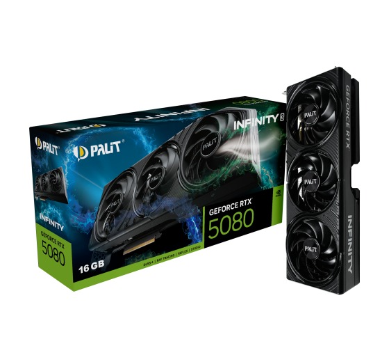 Grafička kartica PALIT GeForce RTX 5080 Infinity 3 16 GB GDDR7-11