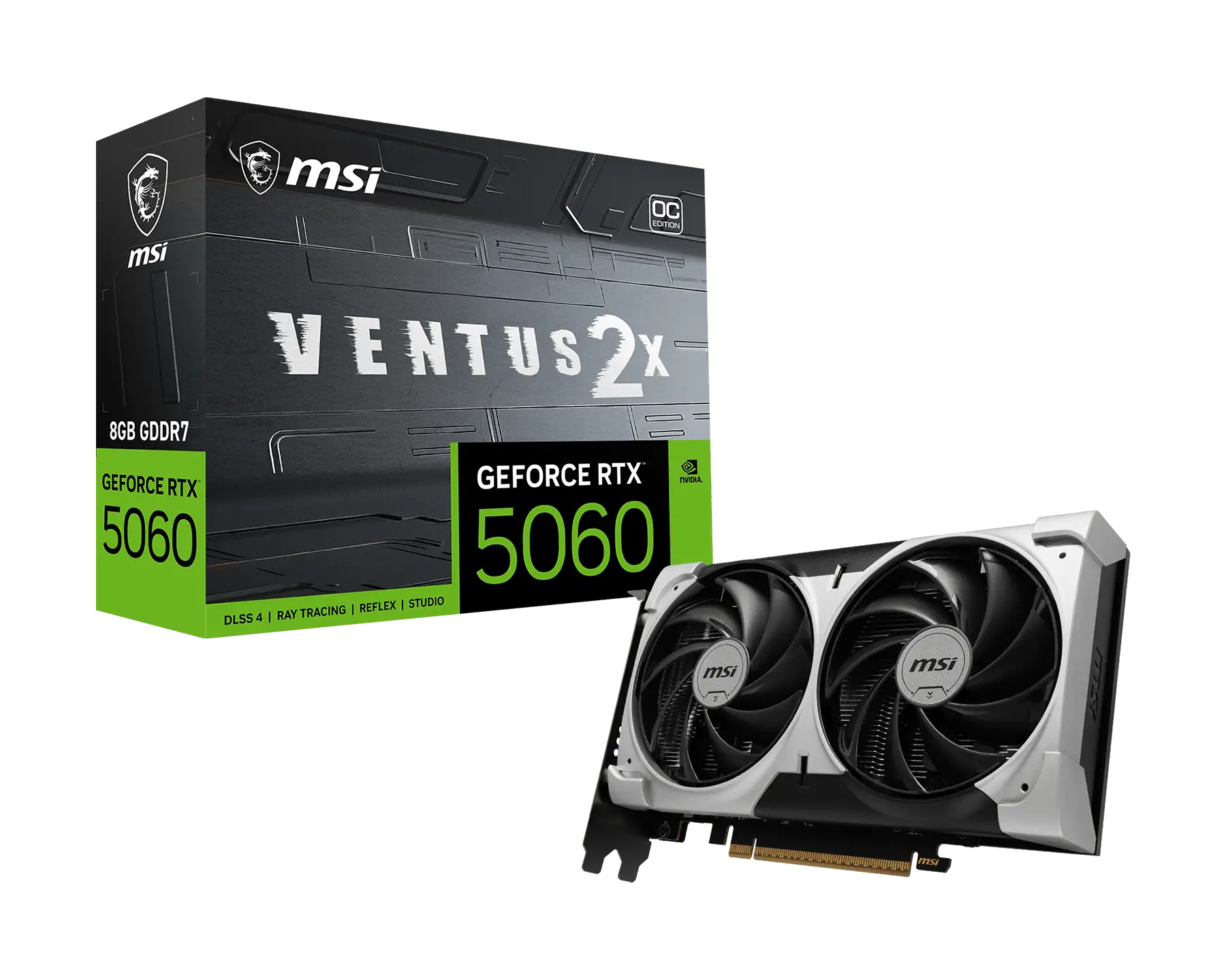Grafička kartica MSI GeForce RTX 5060 8G VENTUS 2X OC V1 (8 GB GDDR7)-4