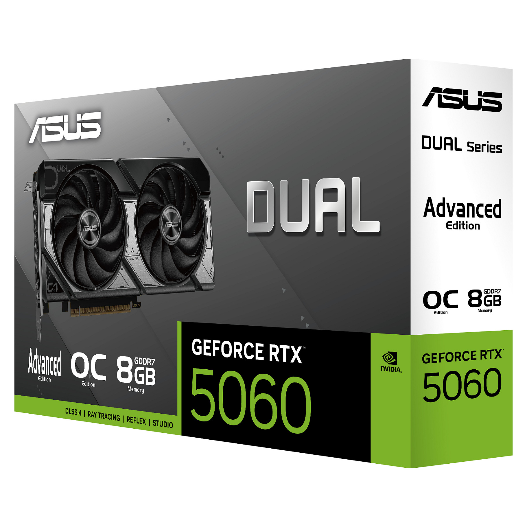 RTX 5060 8GB ASUS Dual OC GDDR7-4