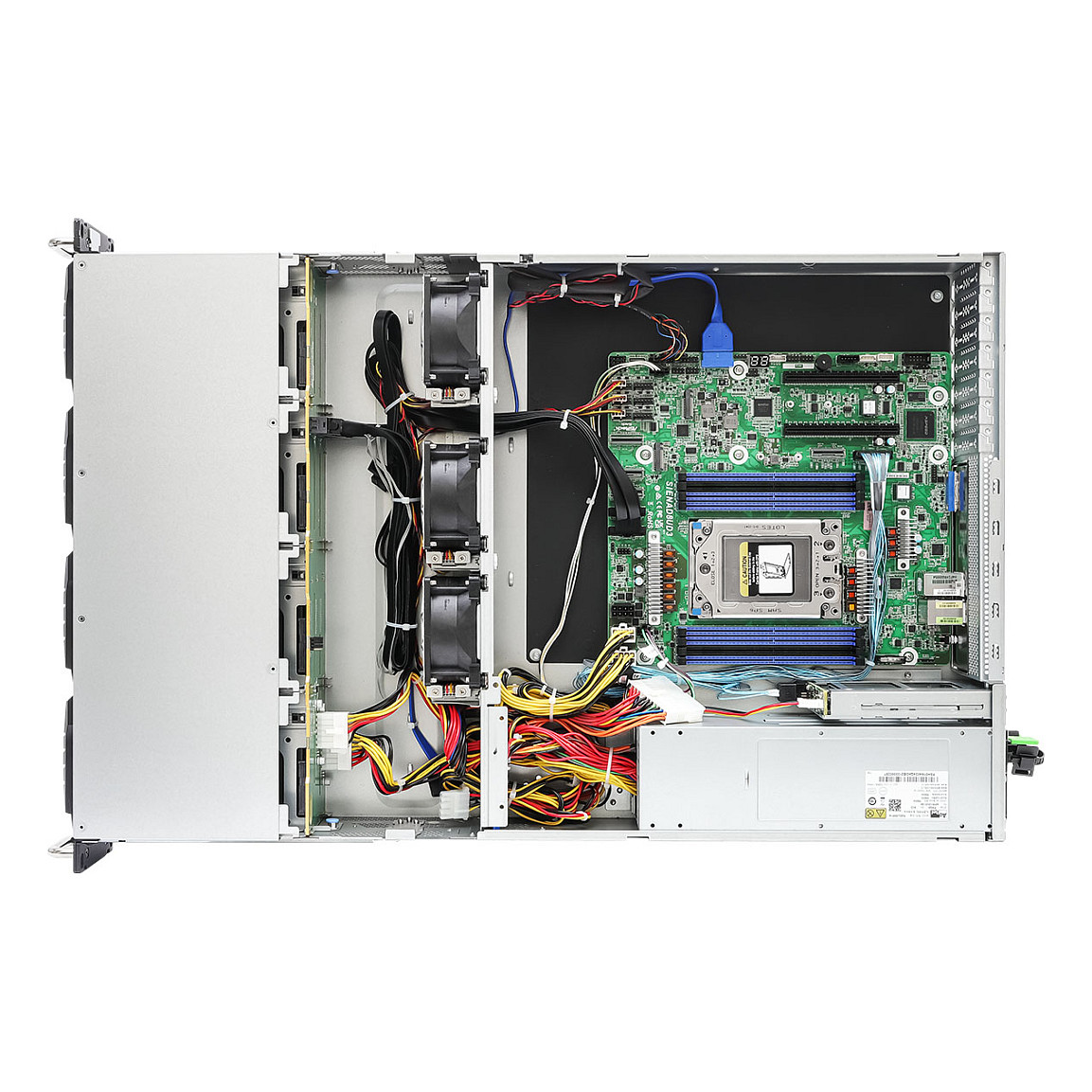 ASRock Barebone Server 2U Single Sockel SP6 2U12LS2-SIENA-2