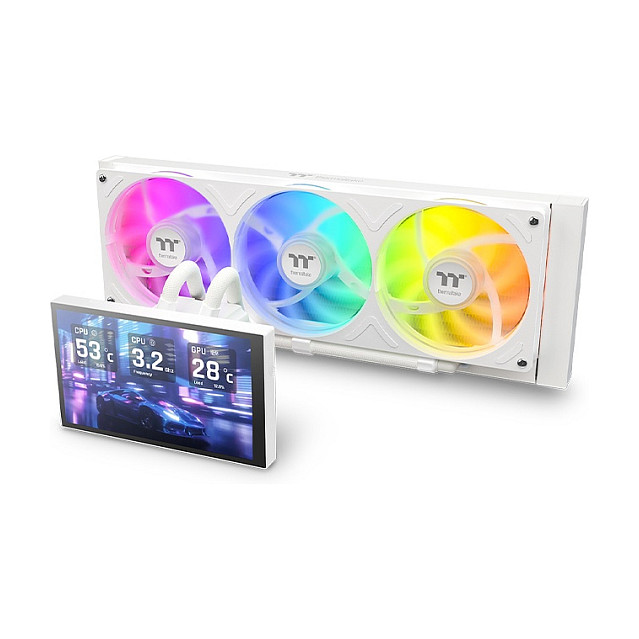 K Cooler Thermaltake TT ST360 Ultra snow wh-0
