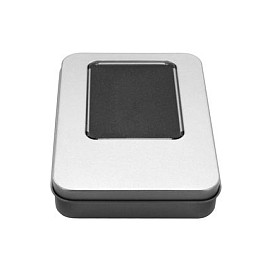 STICK MediaRange Aluminium-Box Aufbewahrung von USB Sticks silber-1