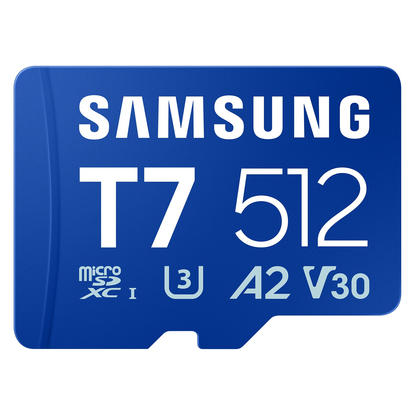 CARD SAMSUNG T7 microSD Speicherkarte 512GB fr Smartphones Tablets und Handheld-Konsolen bis zu 170MB/s Lesen MB-MB512T/WW-0